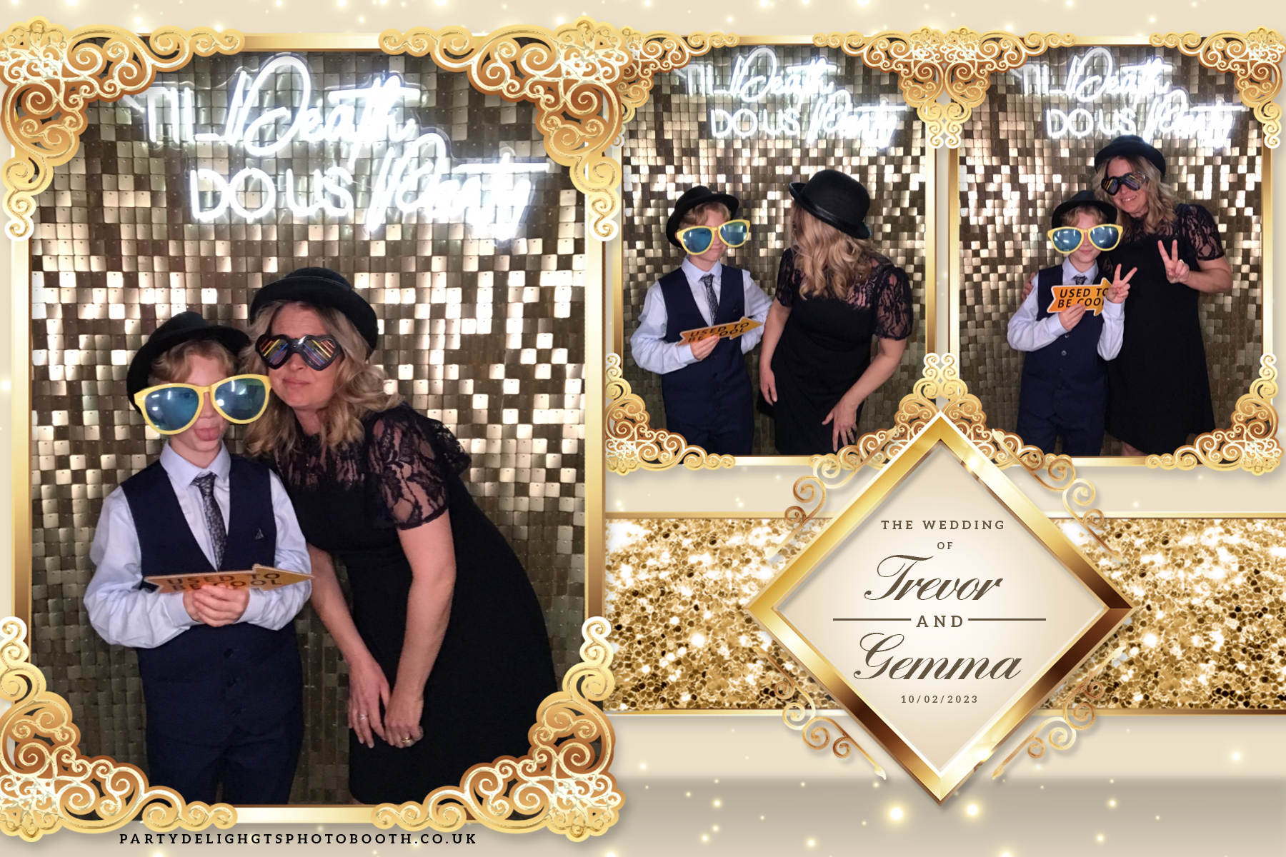 Trevor and Gemma's wedding | View more photos from the event at gallery.partydelightsphotobooth.co.uk/u/PartyDelightsPhotoBooth/Trevor-and-Gemmas-wedding