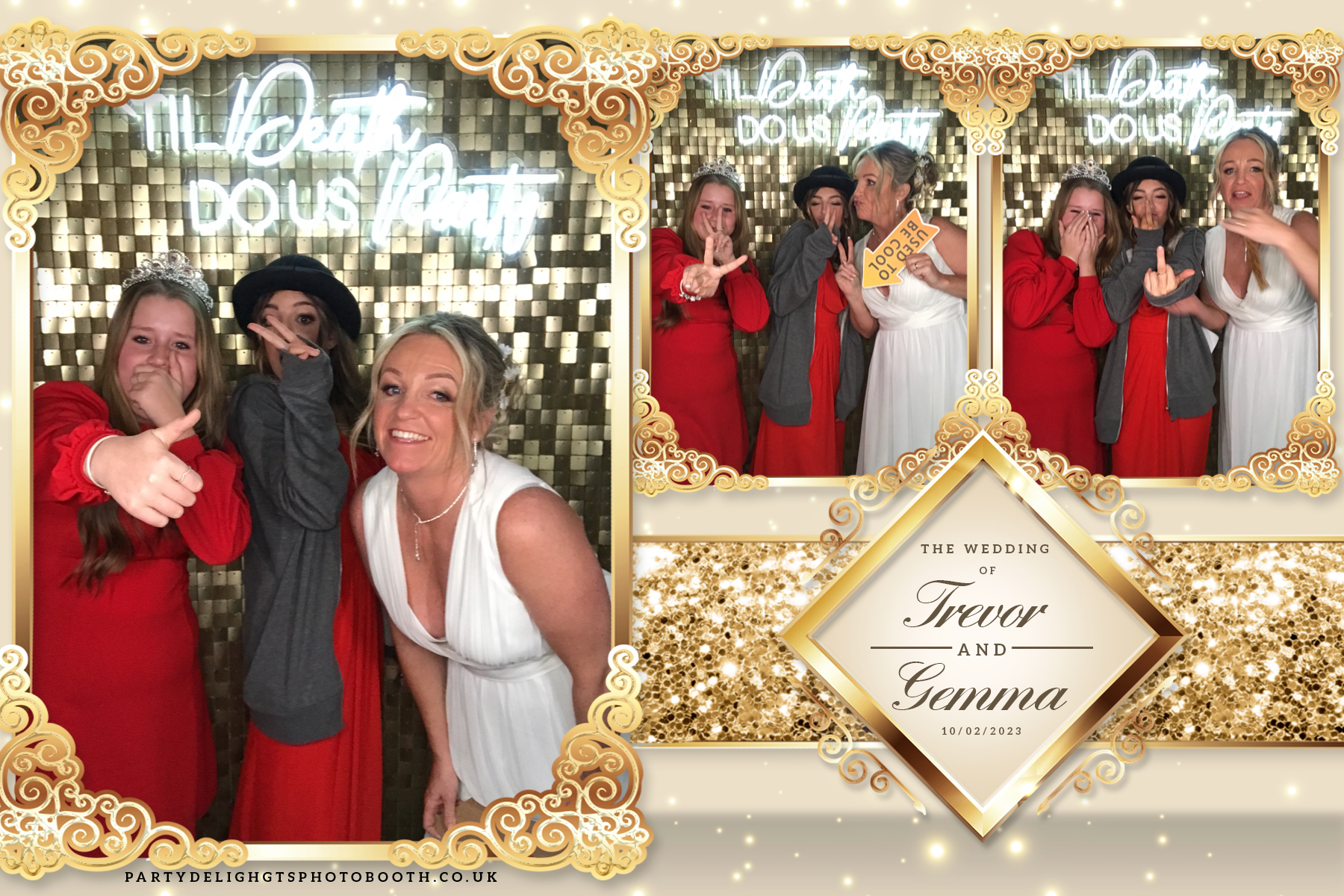 Trevor and Gemma's wedding | View more photos from the event at gallery.partydelightsphotobooth.co.uk/u/PartyDelightsPhotoBooth/Trevor-and-Gemmas-wedding