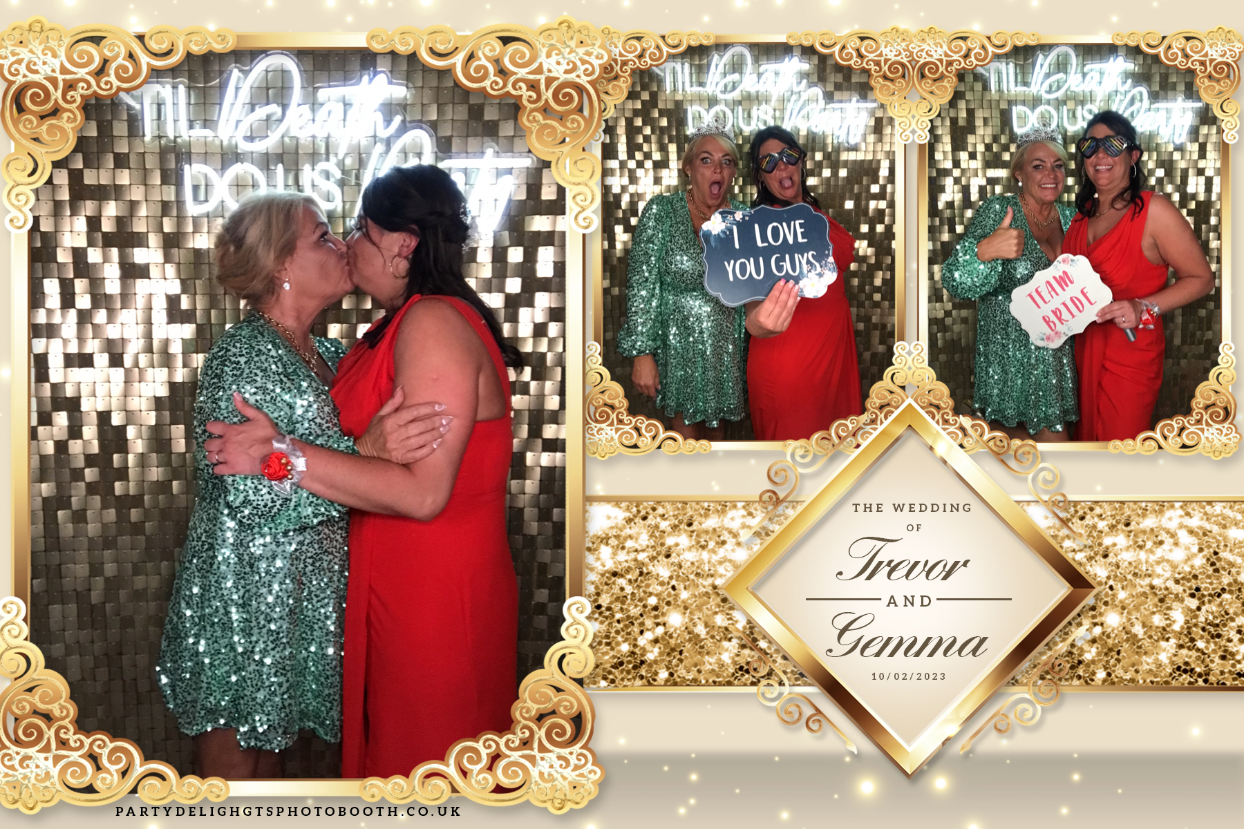 Trevor and Gemma's wedding | View more photos from the event at gallery.partydelightsphotobooth.co.uk/u/PartyDelightsPhotoBooth/Trevor-and-Gemmas-wedding