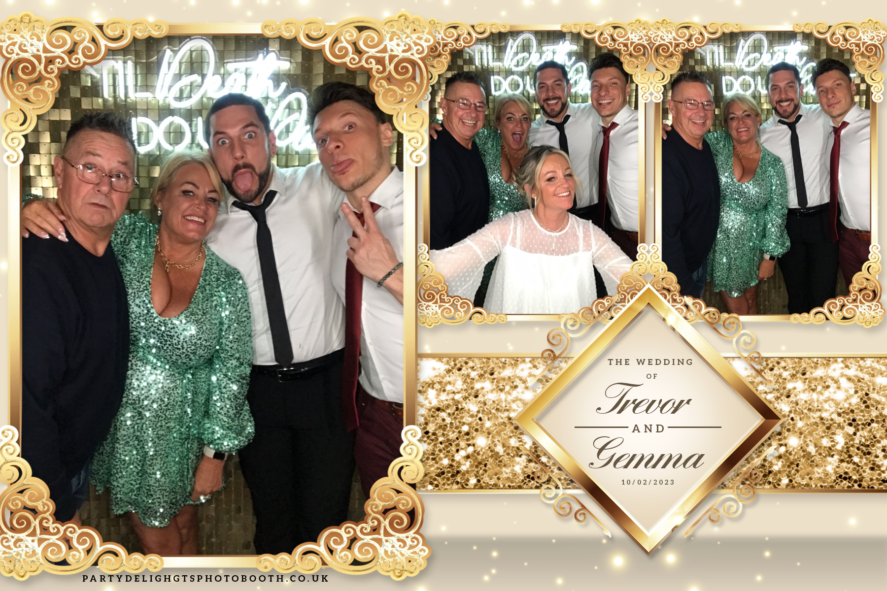Trevor and Gemma's wedding | View more photos from the event at gallery.partydelightsphotobooth.co.uk/u/PartyDelightsPhotoBooth/Trevor-and-Gemmas-wedding