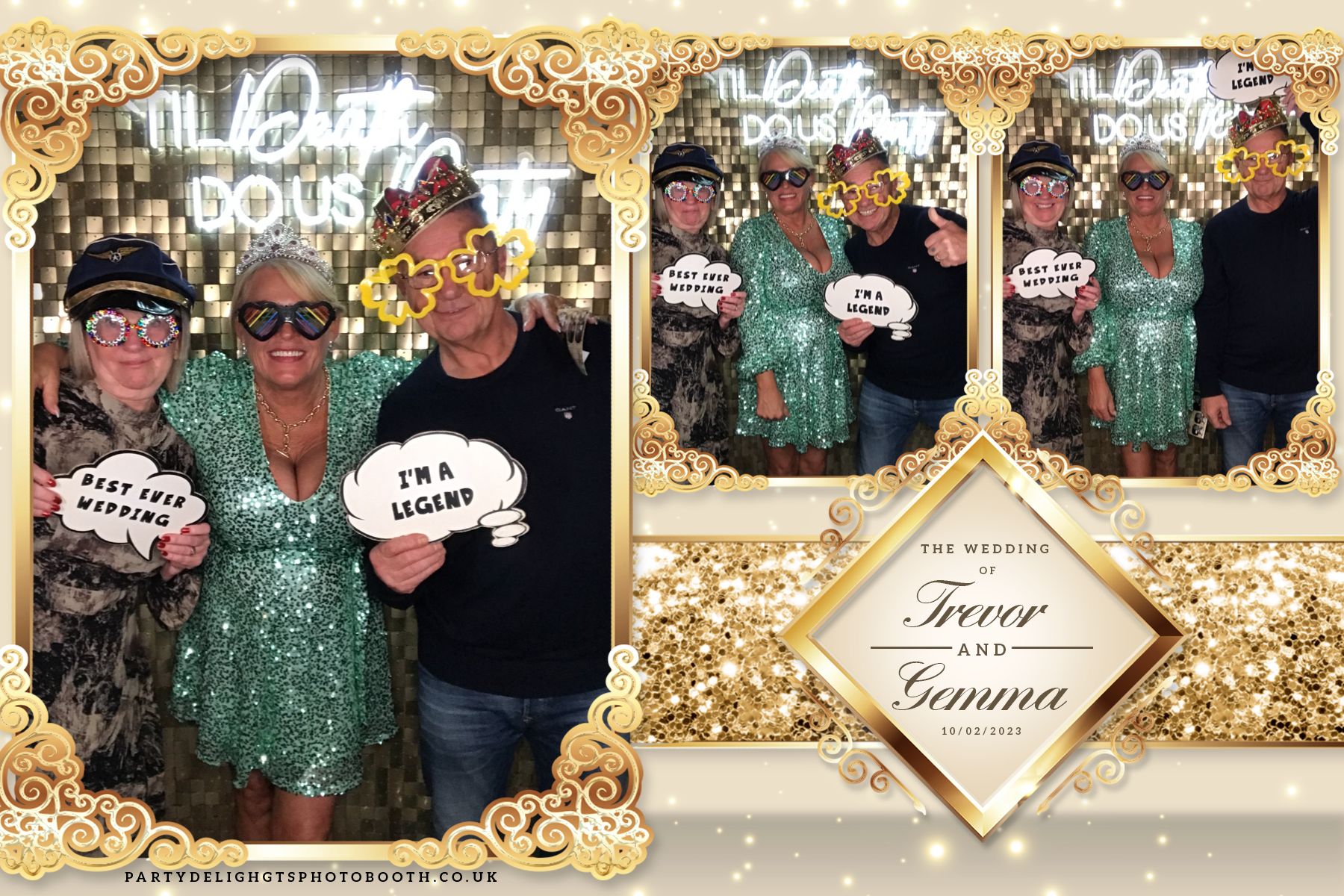 Trevor and Gemma's wedding | View more photos from the event at gallery.partydelightsphotobooth.co.uk/u/PartyDelightsPhotoBooth/Trevor-and-Gemmas-wedding