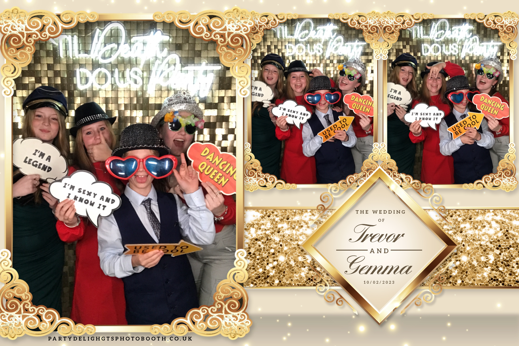 Trevor and Gemma's wedding | View more photos from the event at gallery.partydelightsphotobooth.co.uk/u/PartyDelightsPhotoBooth/Trevor-and-Gemmas-wedding