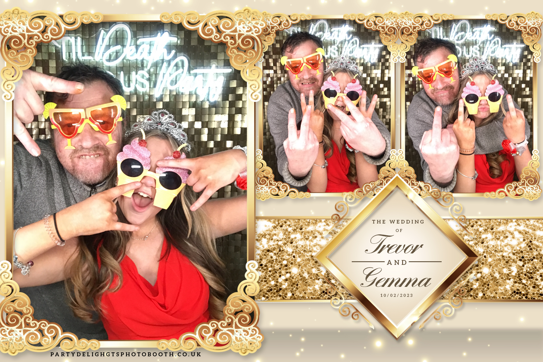 Trevor and Gemma's wedding | View more photos from the event at gallery.partydelightsphotobooth.co.uk/u/PartyDelightsPhotoBooth/Trevor-and-Gemmas-wedding