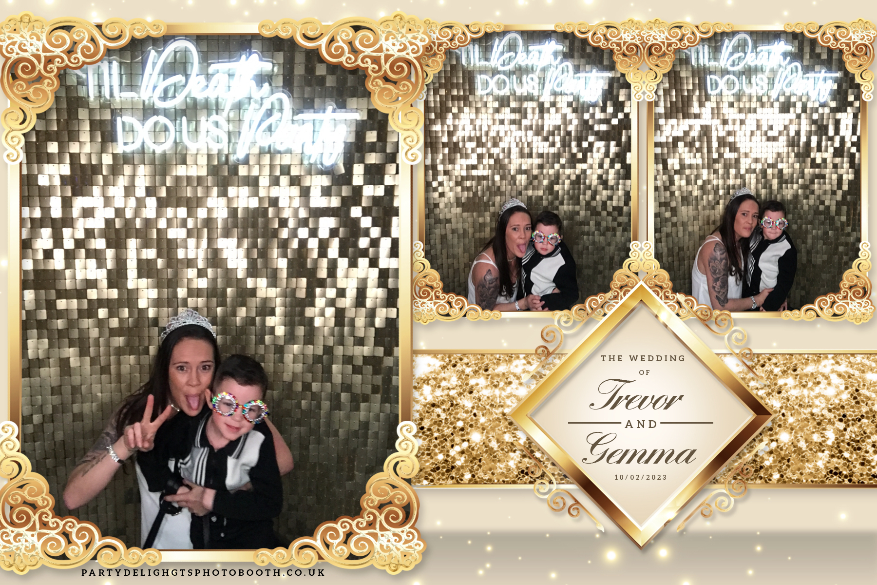 Trevor and Gemma's wedding | View more photos from the event at gallery.partydelightsphotobooth.co.uk/u/PartyDelightsPhotoBooth/Trevor-and-Gemmas-wedding