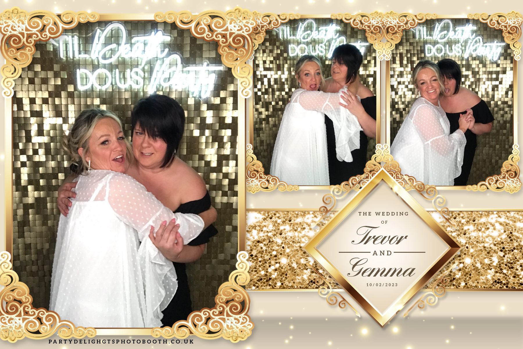 Trevor and Gemma's wedding | View more photos from the event at gallery.partydelightsphotobooth.co.uk/u/PartyDelightsPhotoBooth/Trevor-and-Gemmas-wedding