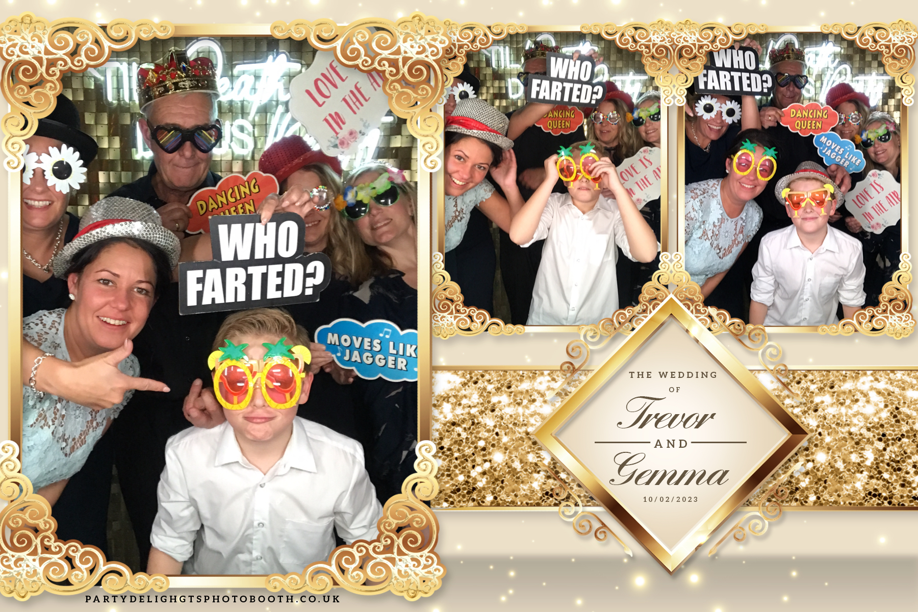 Trevor and Gemma's wedding | View more photos from the event at gallery.partydelightsphotobooth.co.uk/u/PartyDelightsPhotoBooth/Trevor-and-Gemmas-wedding