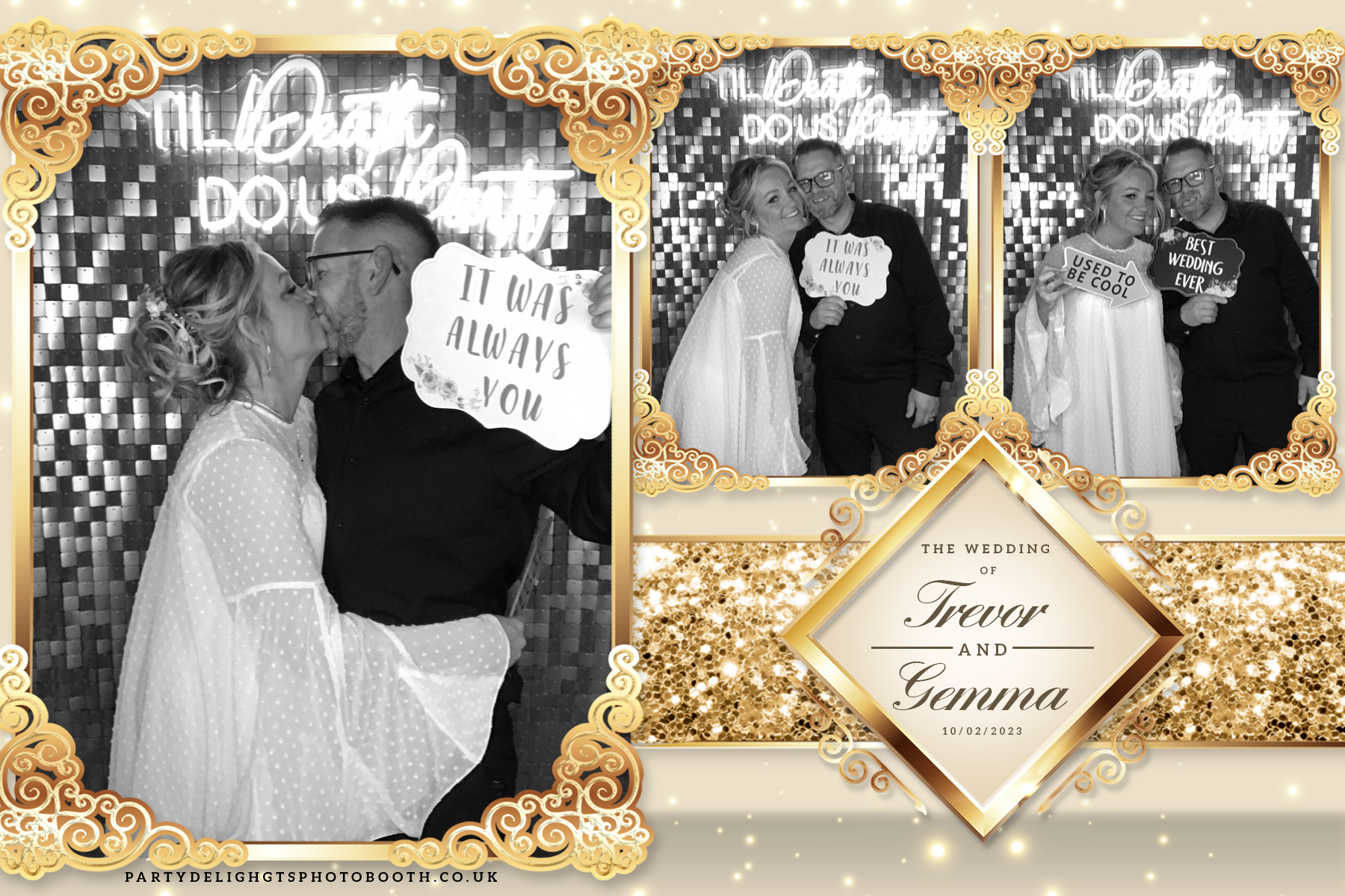 Trevor and Gemma's wedding | View more photos from the event at gallery.partydelightsphotobooth.co.uk/u/PartyDelightsPhotoBooth/Trevor-and-Gemmas-wedding