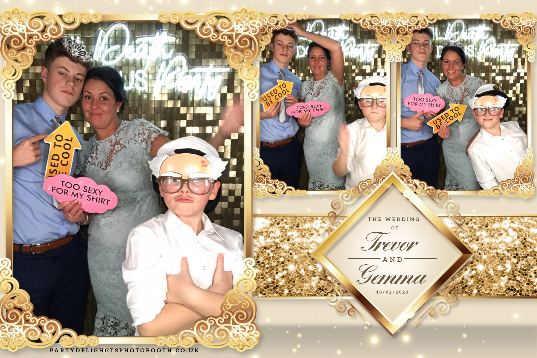 Trevor and Gemma's wedding | View more photos from the event at gallery.partydelightsphotobooth.co.uk/u/PartyDelightsPhotoBooth/Trevor-and-Gemmas-wedding