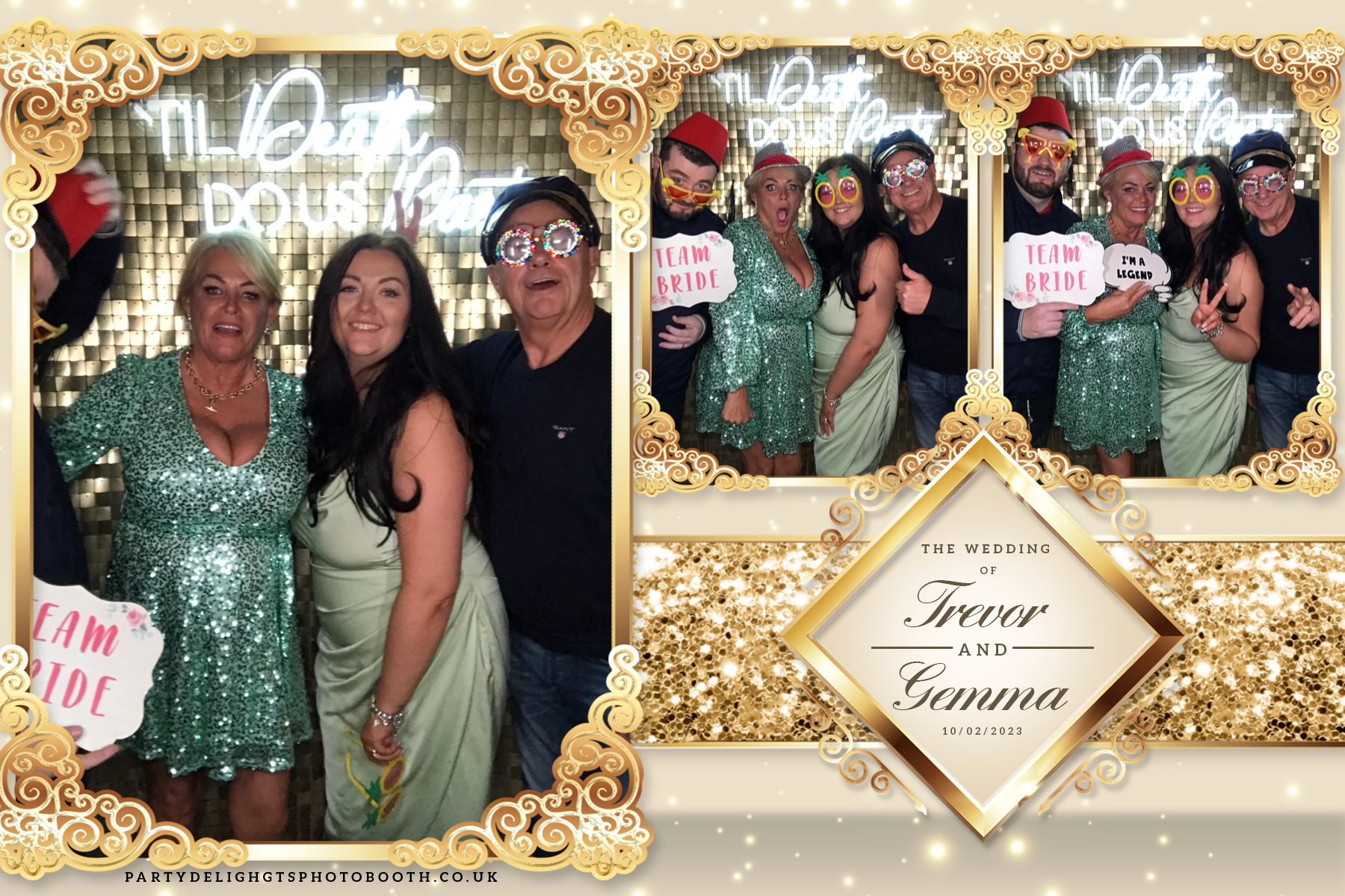 Trevor and Gemma's wedding | View more photos from the event at gallery.partydelightsphotobooth.co.uk/u/PartyDelightsPhotoBooth/Trevor-and-Gemmas-wedding