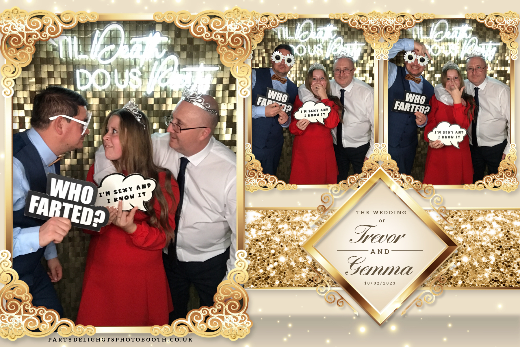 Trevor and Gemma's wedding | View more photos from the event at gallery.partydelightsphotobooth.co.uk/u/PartyDelightsPhotoBooth/Trevor-and-Gemmas-wedding