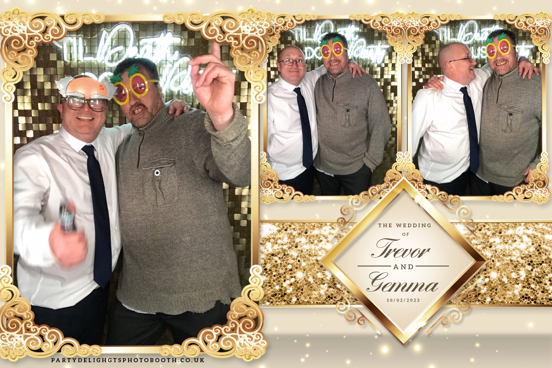 Trevor and Gemma's wedding | View more photos from the event at gallery.partydelightsphotobooth.co.uk/u/PartyDelightsPhotoBooth/Trevor-and-Gemmas-wedding