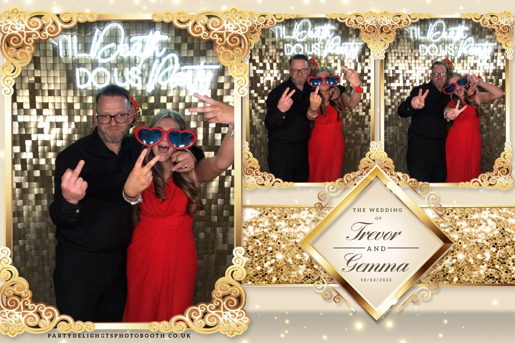 Trevor and Gemma's wedding | View more photos from the event at gallery.partydelightsphotobooth.co.uk/u/PartyDelightsPhotoBooth/Trevor-and-Gemmas-wedding