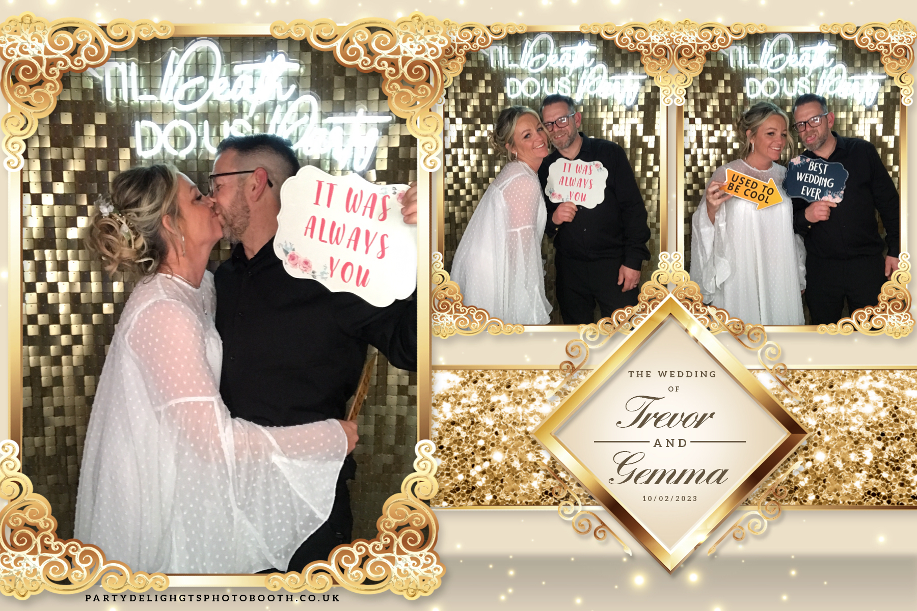 Trevor and Gemma's wedding | View more photos from the event at gallery.partydelightsphotobooth.co.uk/u/PartyDelightsPhotoBooth/Trevor-and-Gemmas-wedding