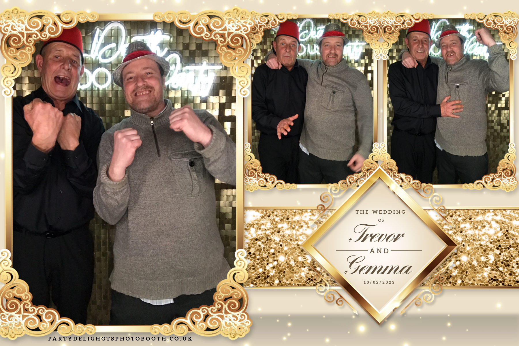 Trevor and Gemma's wedding | View more photos from the event at gallery.partydelightsphotobooth.co.uk/u/PartyDelightsPhotoBooth/Trevor-and-Gemmas-wedding