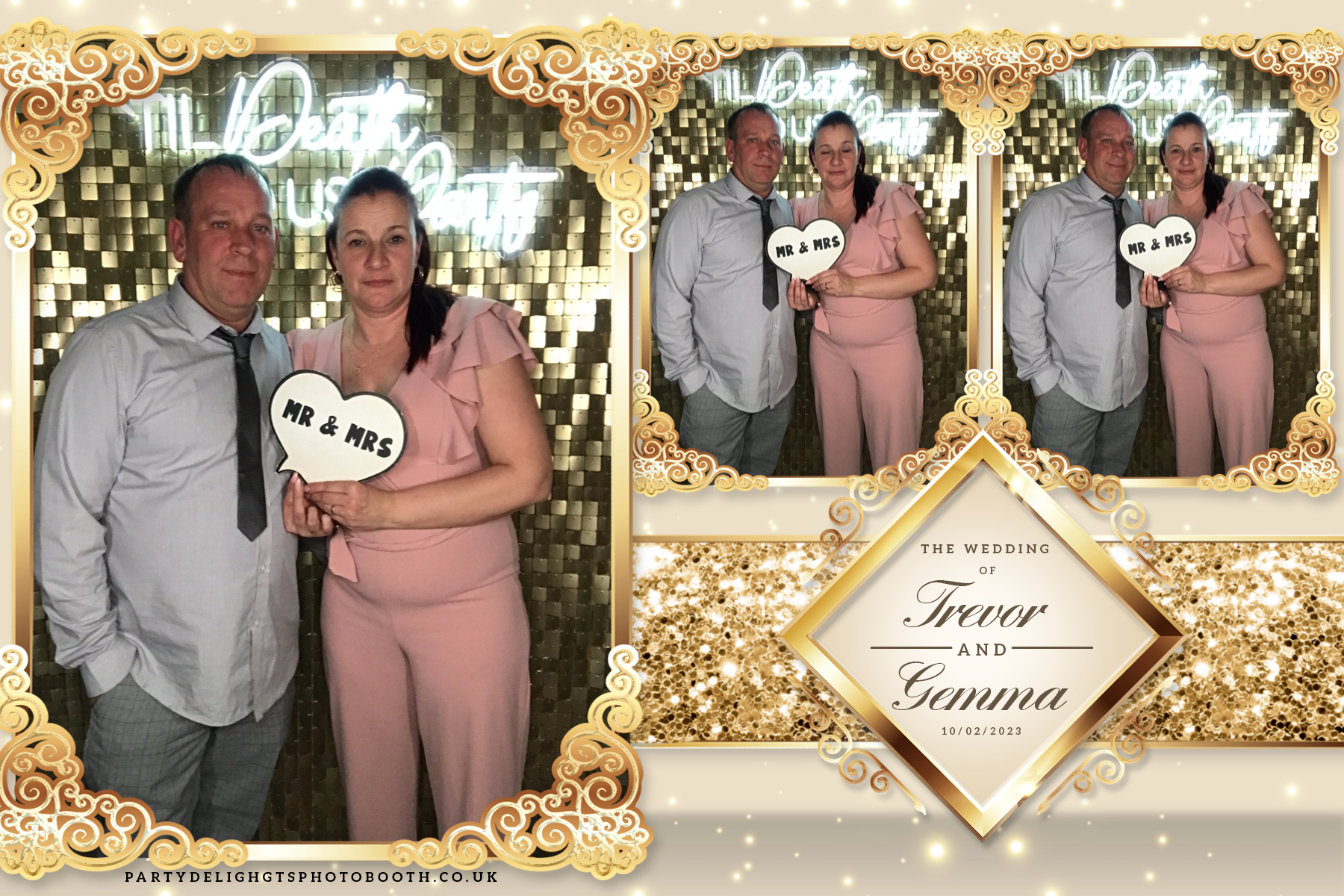 Trevor and Gemma's wedding | View more photos from the event at gallery.partydelightsphotobooth.co.uk/u/PartyDelightsPhotoBooth/Trevor-and-Gemmas-wedding