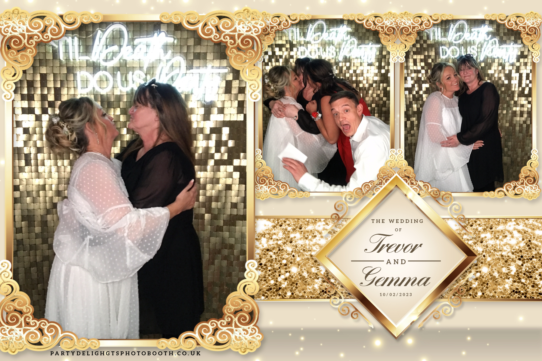Trevor and Gemma's wedding | View more photos from the event at gallery.partydelightsphotobooth.co.uk/u/PartyDelightsPhotoBooth/Trevor-and-Gemmas-wedding