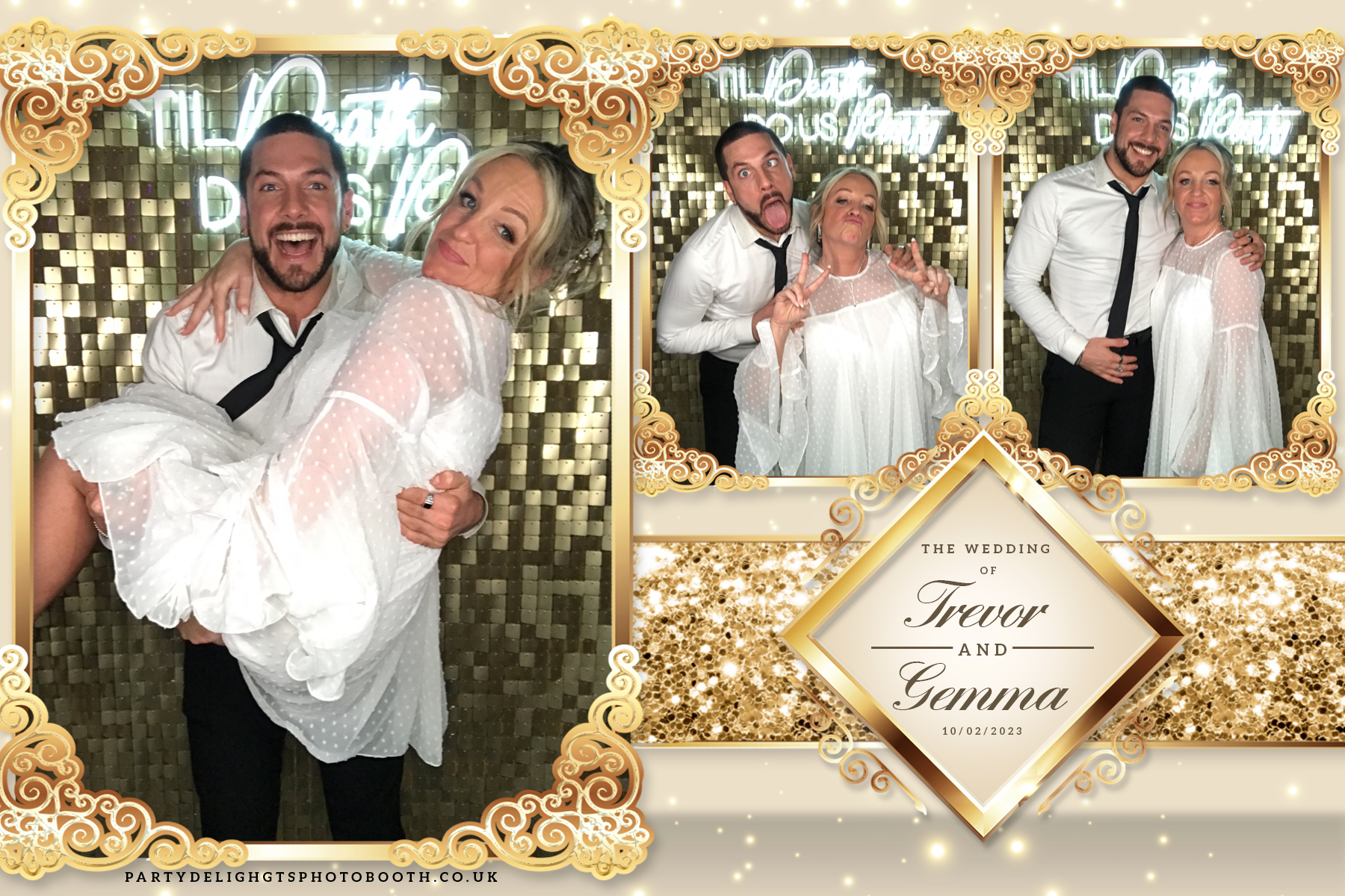 Trevor and Gemma's wedding | View more photos from the event at gallery.partydelightsphotobooth.co.uk/u/PartyDelightsPhotoBooth/Trevor-and-Gemmas-wedding