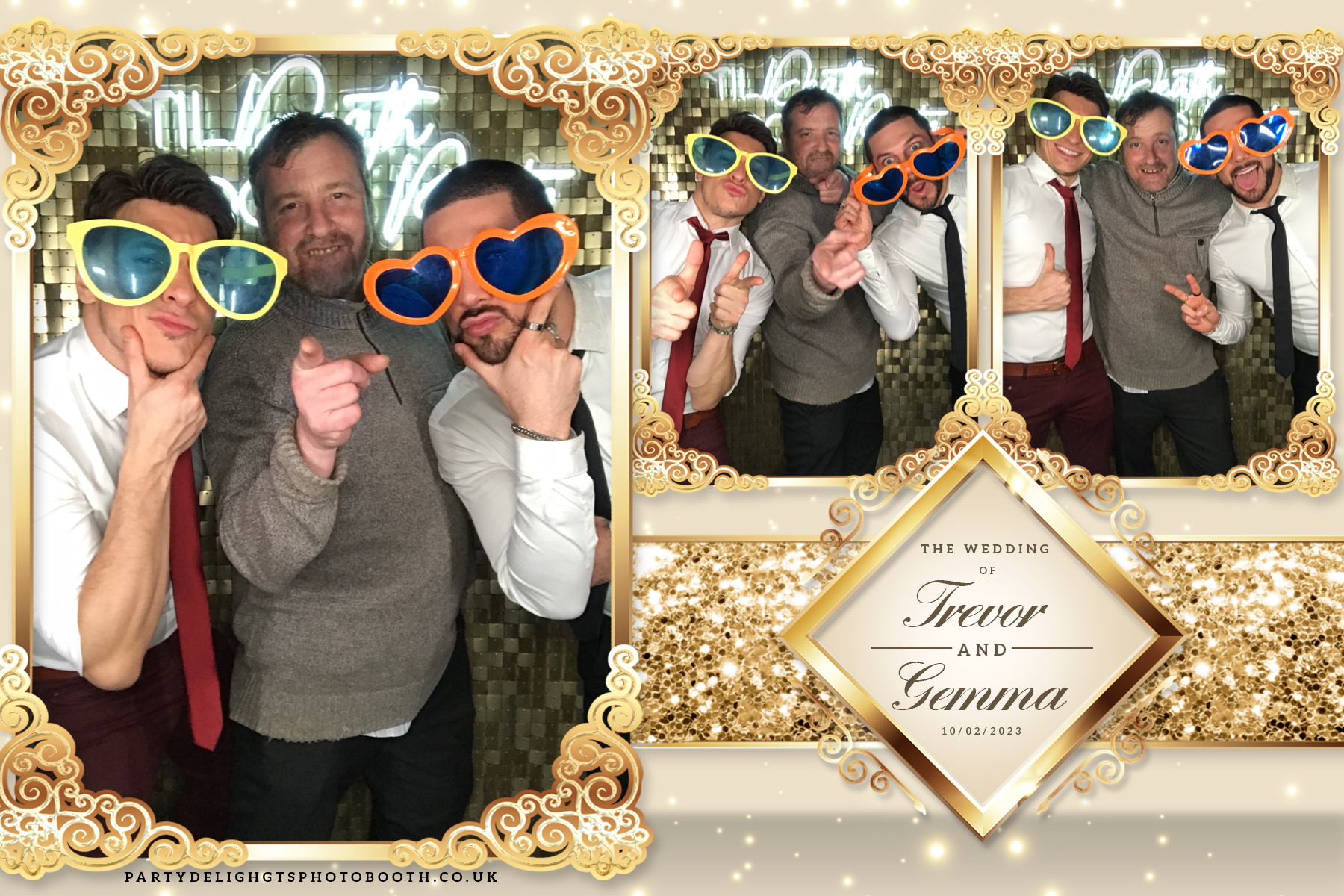 Trevor and Gemma's wedding | View more photos from the event at gallery.partydelightsphotobooth.co.uk/u/PartyDelightsPhotoBooth/Trevor-and-Gemmas-wedding
