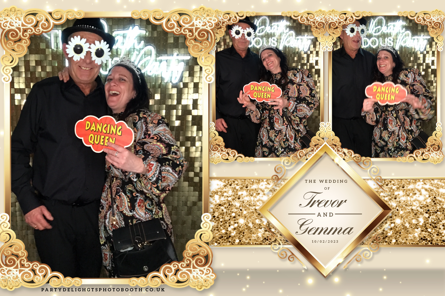 Trevor and Gemma's wedding | View more photos from the event at gallery.partydelightsphotobooth.co.uk/u/PartyDelightsPhotoBooth/Trevor-and-Gemmas-wedding