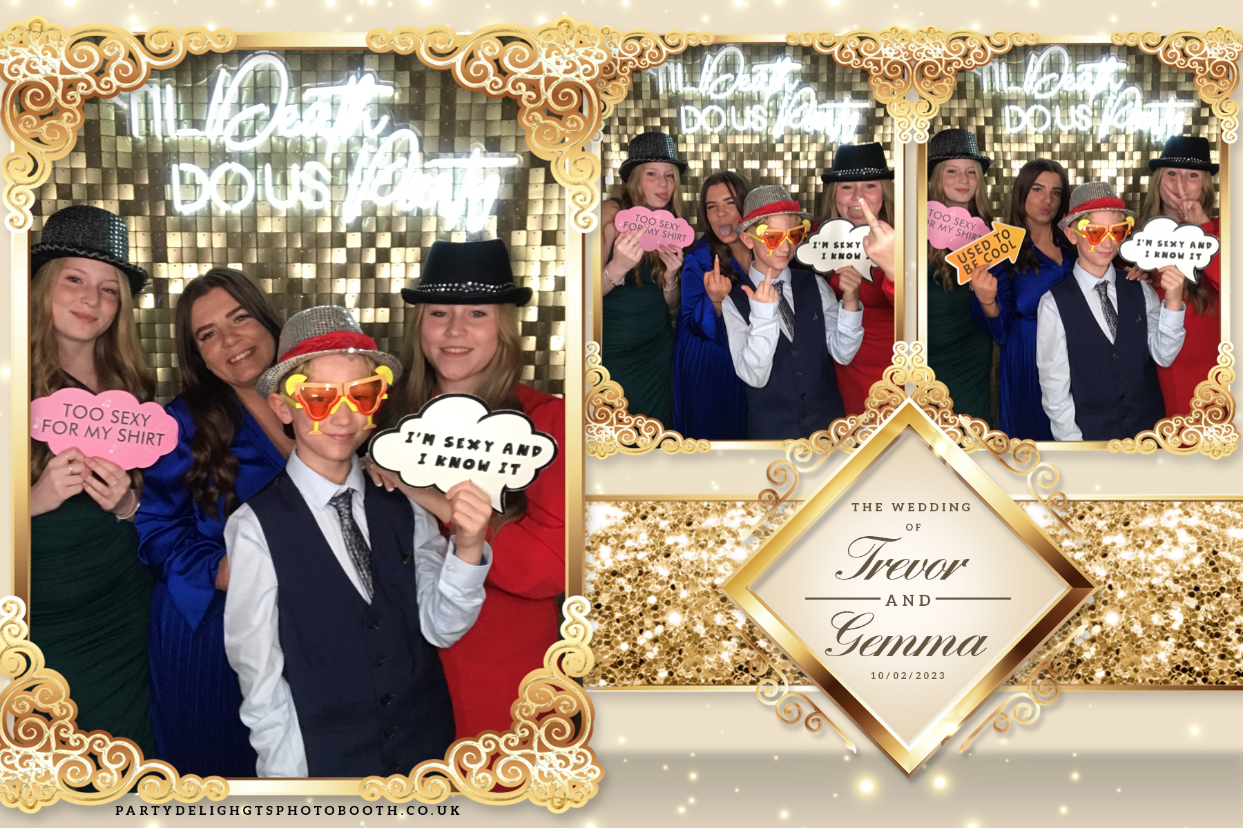 Trevor and Gemma's wedding | View more photos from the event at gallery.partydelightsphotobooth.co.uk/u/PartyDelightsPhotoBooth/Trevor-and-Gemmas-wedding