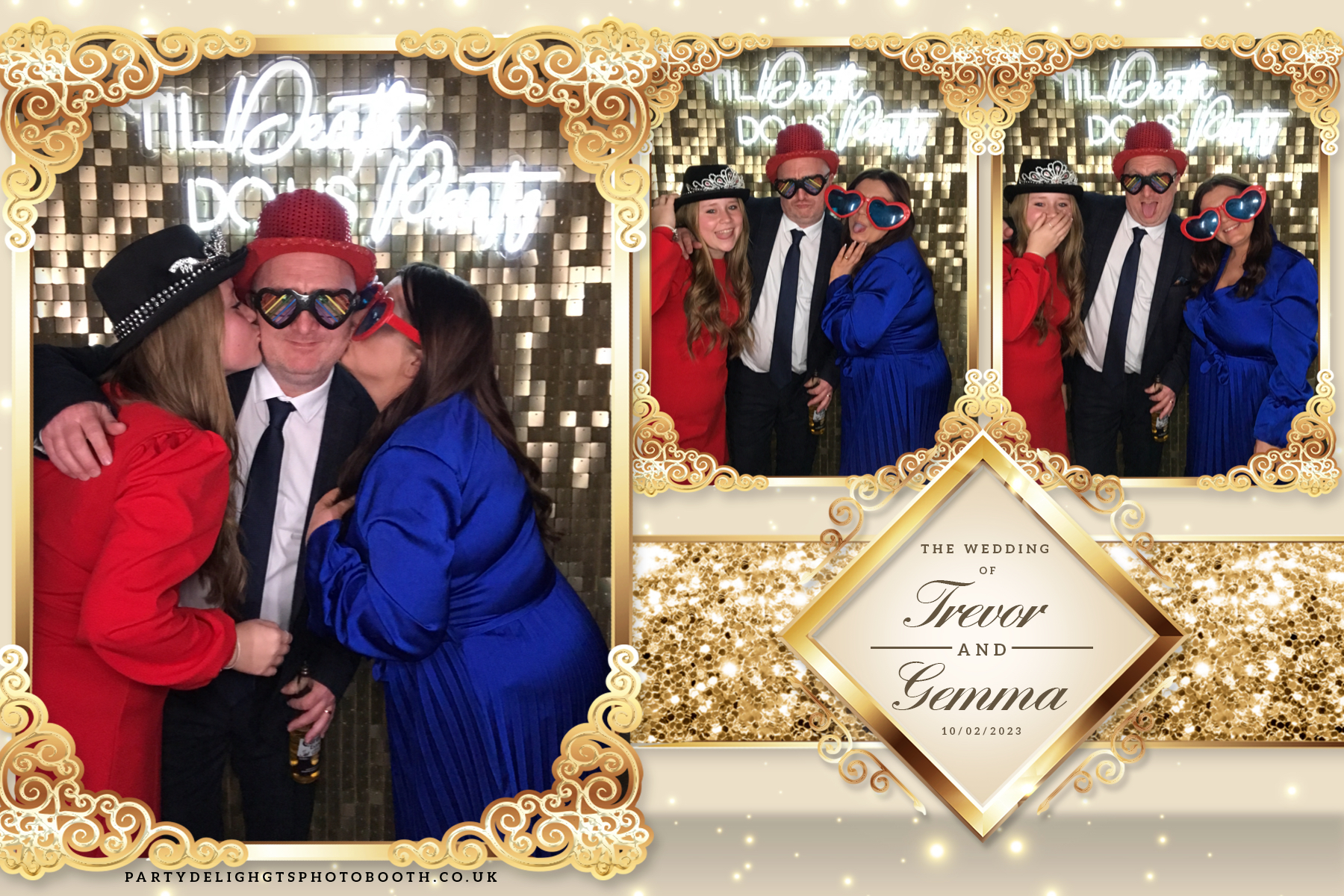 Trevor and Gemma's wedding | View more photos from the event at gallery.partydelightsphotobooth.co.uk/u/PartyDelightsPhotoBooth/Trevor-and-Gemmas-wedding