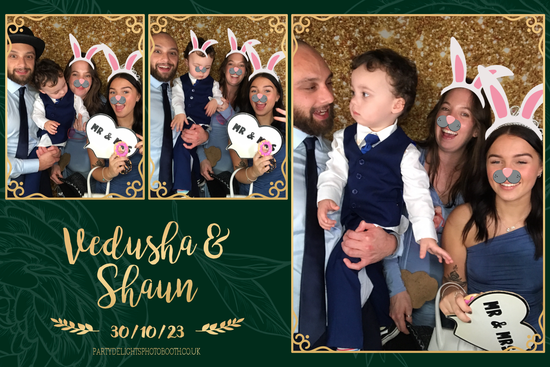Vedusha & Shaun's Wedding | View more photos from the event at gallery.partydelightsphotobooth.co.uk/u/PartyDelightsPhotoBooth/Vedusha-Shauns-Wedding