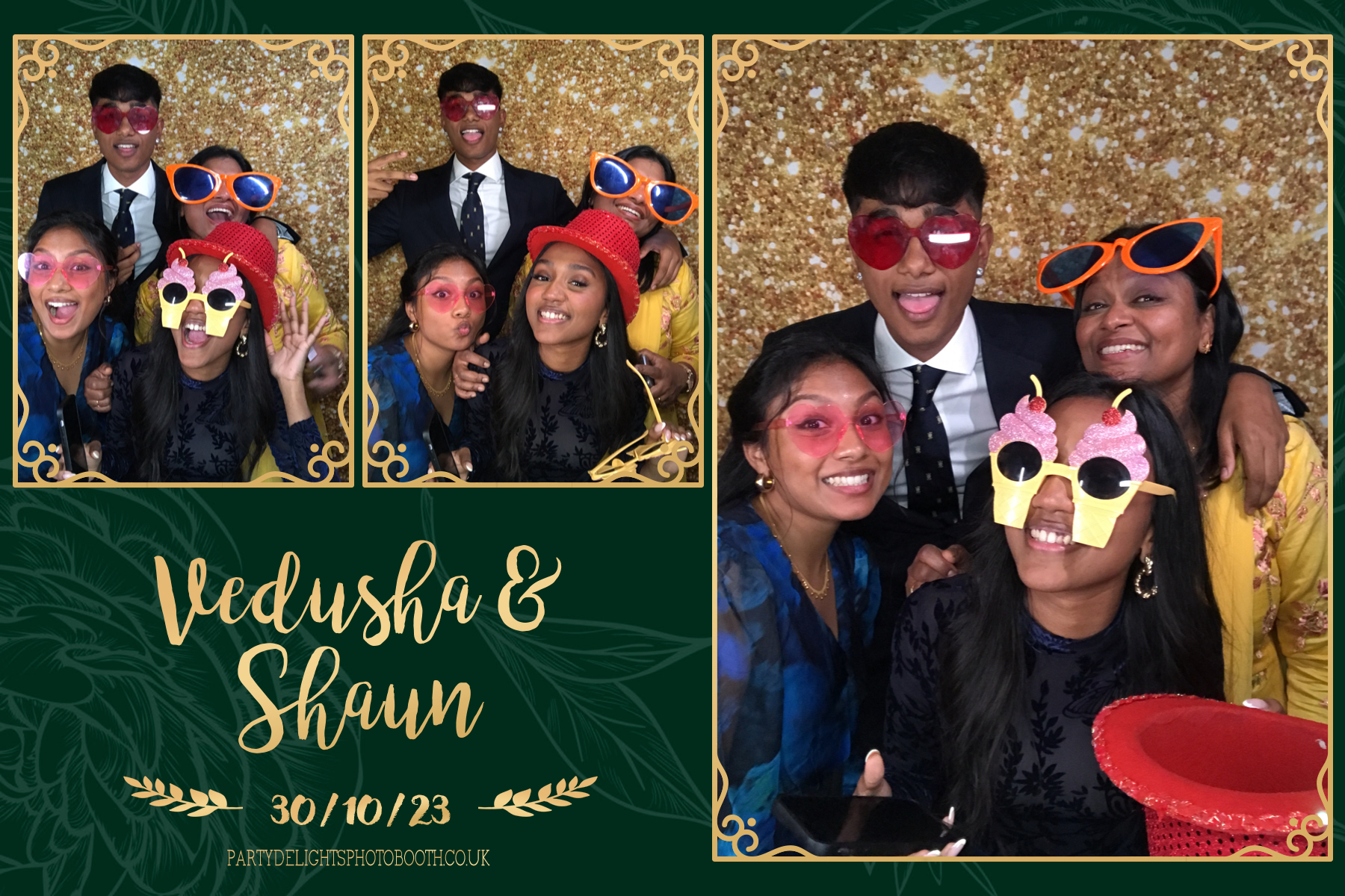 Vedusha & Shaun's Wedding | View more photos from the event at gallery.partydelightsphotobooth.co.uk/u/PartyDelightsPhotoBooth/Vedusha-Shauns-Wedding