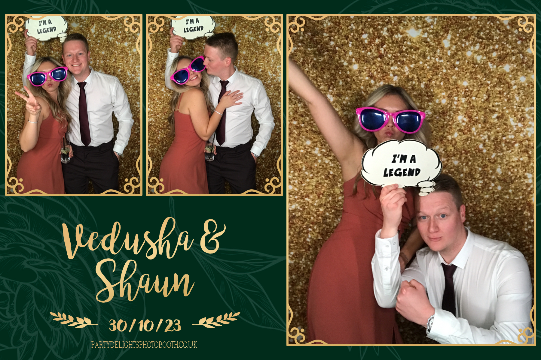 Vedusha & Shaun's Wedding | View more photos from the event at gallery.partydelightsphotobooth.co.uk/u/PartyDelightsPhotoBooth/Vedusha-Shauns-Wedding