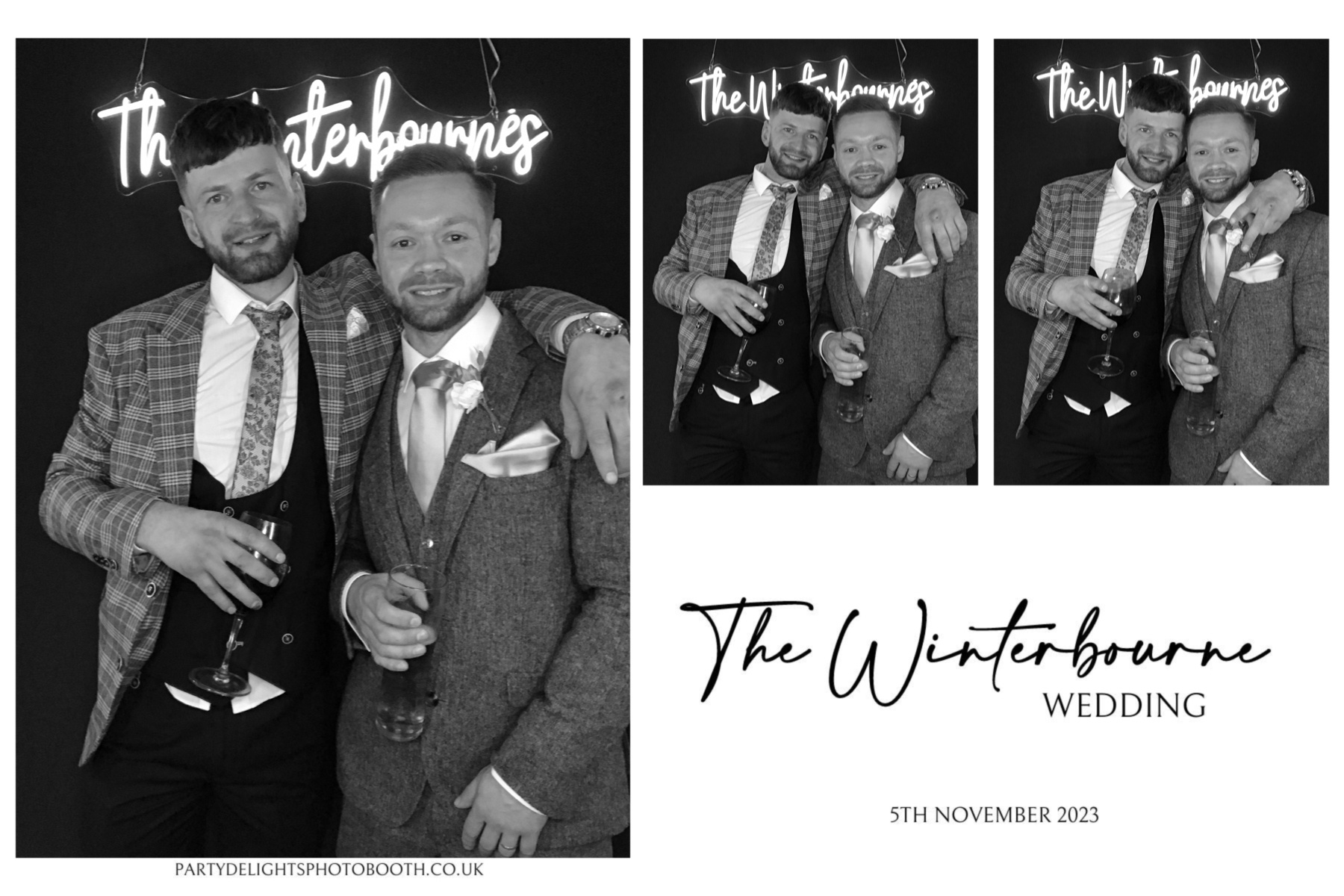Winterbourne Wedding | View more photos from the event at gallery.partydelightsphotobooth.co.uk/u/PartyDelightsPhotoBooth/Winterbourne-Wedding