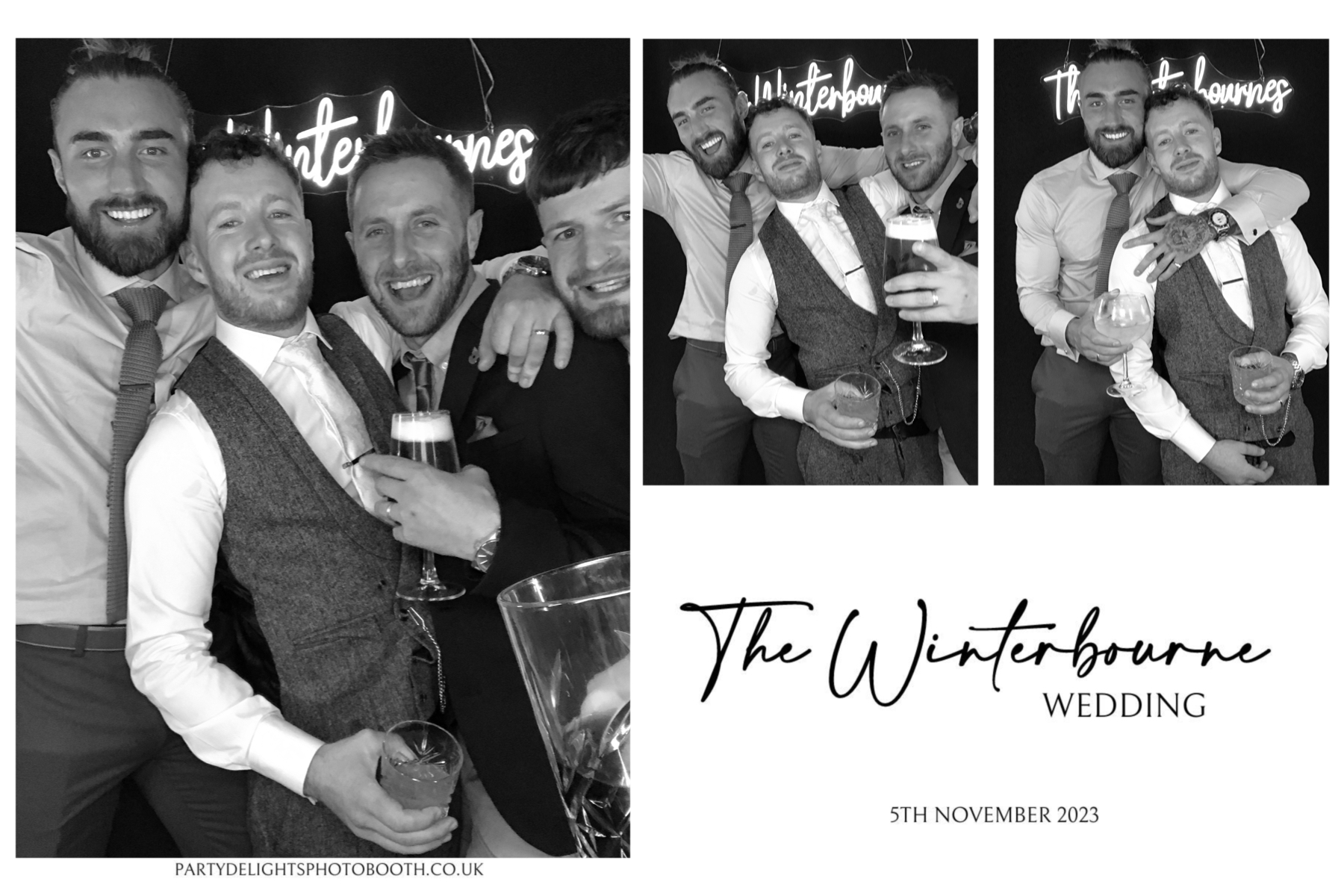 Winterbourne Wedding | View more photos from the event at gallery.partydelightsphotobooth.co.uk/u/PartyDelightsPhotoBooth/Winterbourne-Wedding