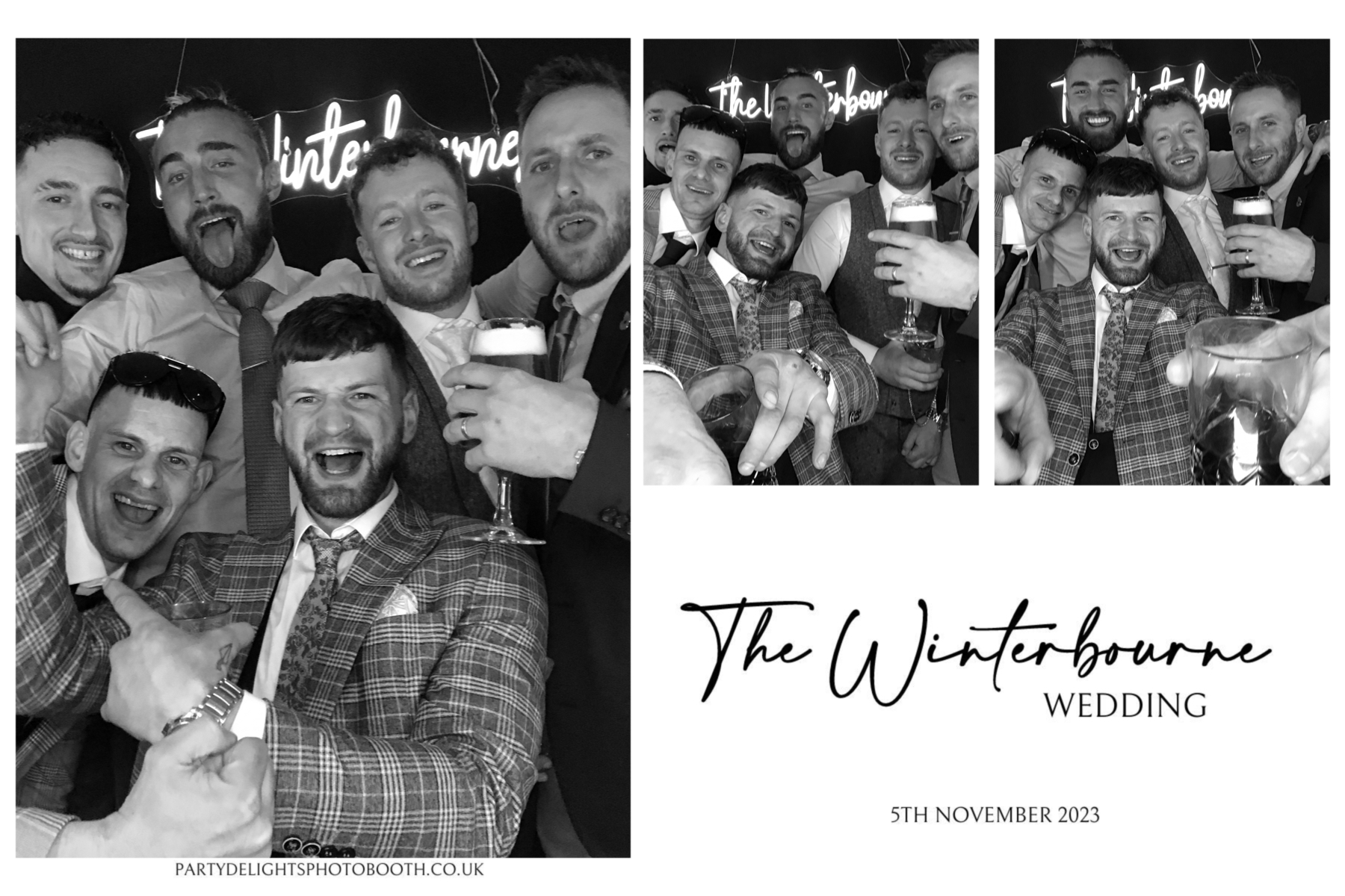 Winterbourne Wedding | View more photos from the event at gallery.partydelightsphotobooth.co.uk/u/PartyDelightsPhotoBooth/Winterbourne-Wedding