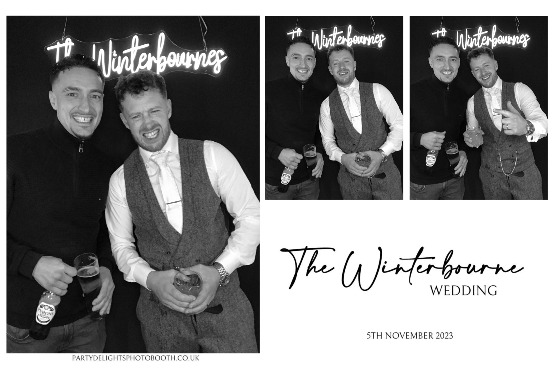 Winterbourne Wedding | View more photos from the event at gallery.partydelightsphotobooth.co.uk/u/PartyDelightsPhotoBooth/Winterbourne-Wedding