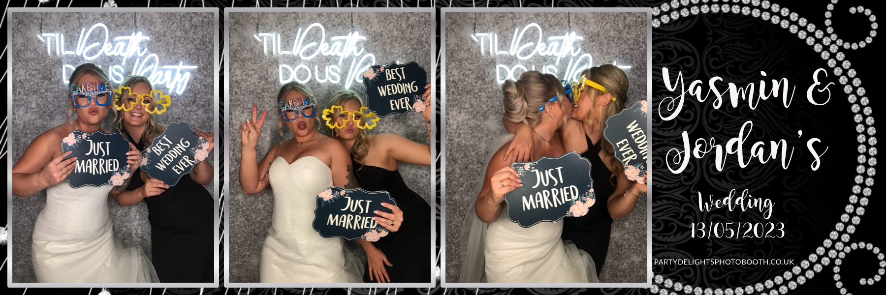 Yasmin and Jordan’s wedding | View more photos from the event at gallery.partydelightsphotobooth.co.uk/u/PartyDelightsPhotoBooth/Yasmin-and-Jordan’s-wedding