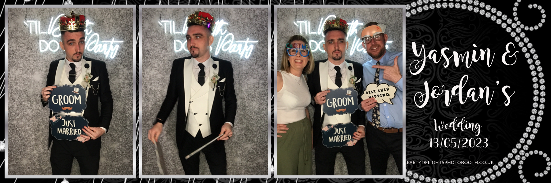 Yasmin and Jordan’s wedding | View more photos from the event at gallery.partydelightsphotobooth.co.uk/u/PartyDelightsPhotoBooth/Yasmin-and-Jordan’s-wedding
