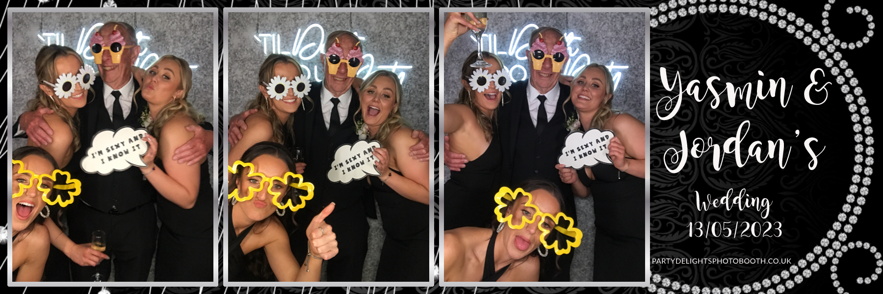 Yasmin and Jordan’s wedding | View more photos from the event at gallery.partydelightsphotobooth.co.uk/u/PartyDelightsPhotoBooth/Yasmin-and-Jordan’s-wedding