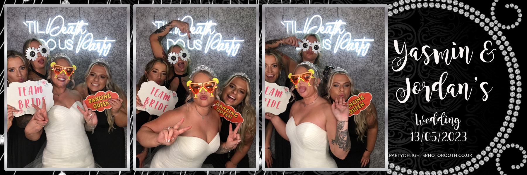 Yasmin and Jordan’s wedding | View more photos from the event at gallery.partydelightsphotobooth.co.uk/u/PartyDelightsPhotoBooth/Yasmin-and-Jordan’s-wedding