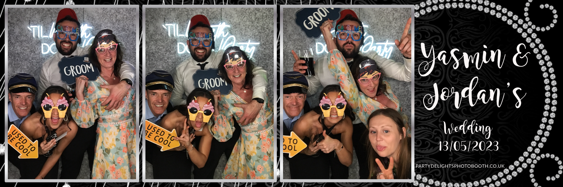 Yasmin and Jordan’s wedding | View more photos from the event at gallery.partydelightsphotobooth.co.uk/u/PartyDelightsPhotoBooth/Yasmin-and-Jordan’s-wedding