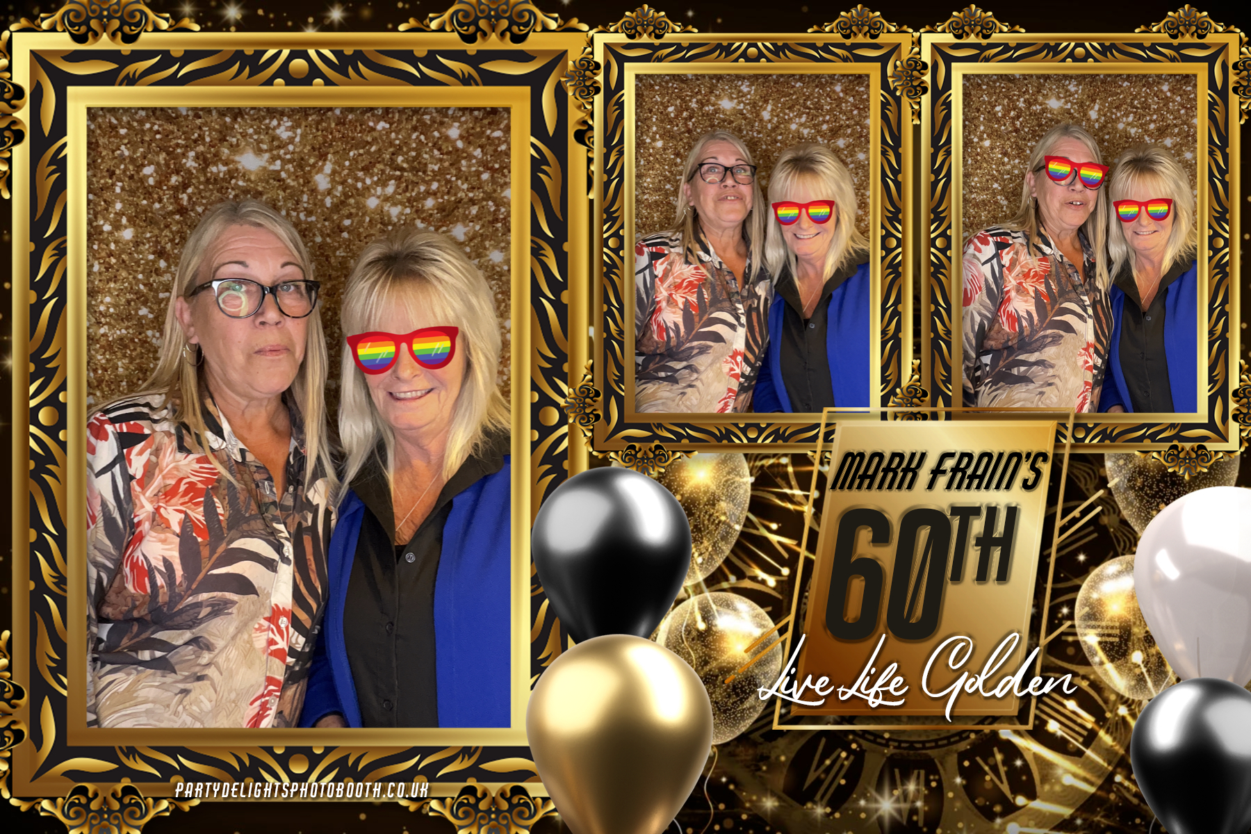 60th birthday party | View more photos from the event at gallery.partydelightsphotobooth.co.uk/u/PartyDelightsPhotoBooth/60th-birthday-party