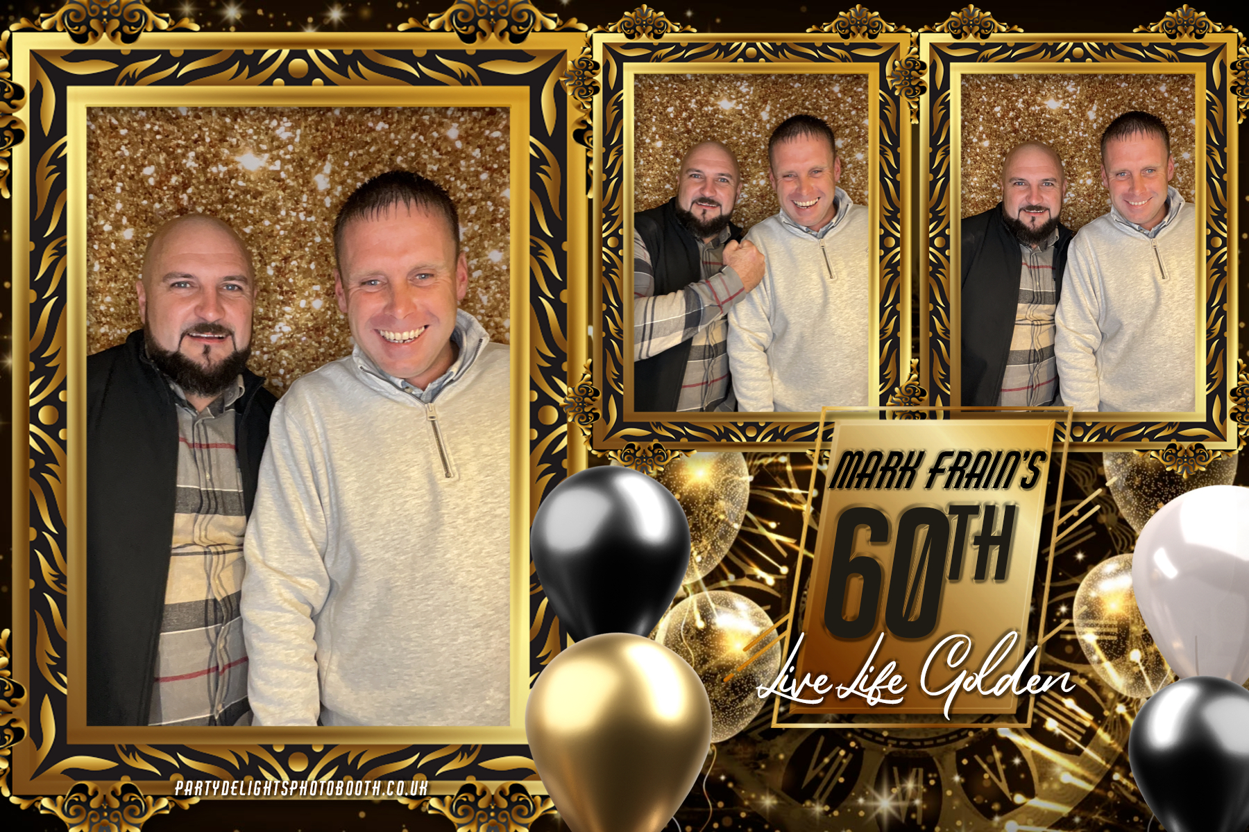 60th birthday party | View more photos from the event at gallery.partydelightsphotobooth.co.uk/u/PartyDelightsPhotoBooth/60th-birthday-party