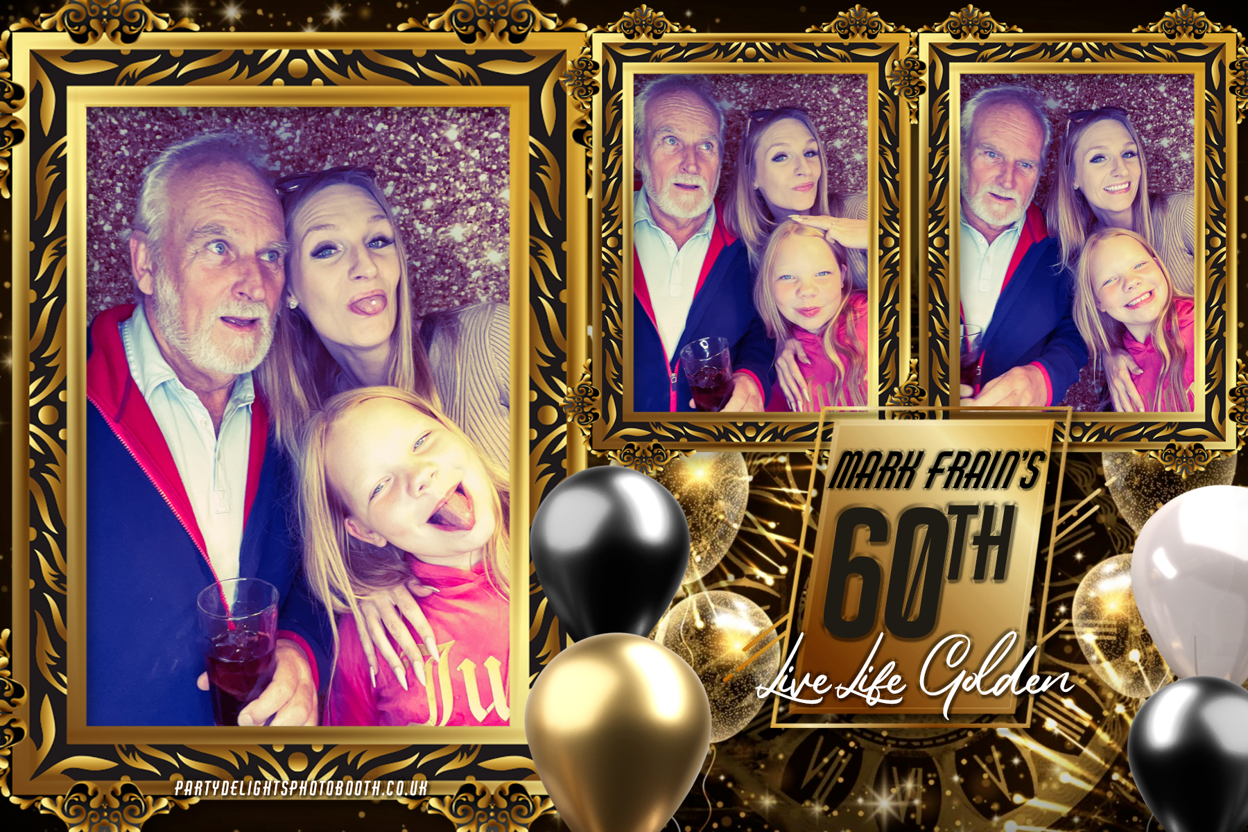 60th birthday party | View more photos from the event at gallery.partydelightsphotobooth.co.uk/u/PartyDelightsPhotoBooth/60th-birthday-party