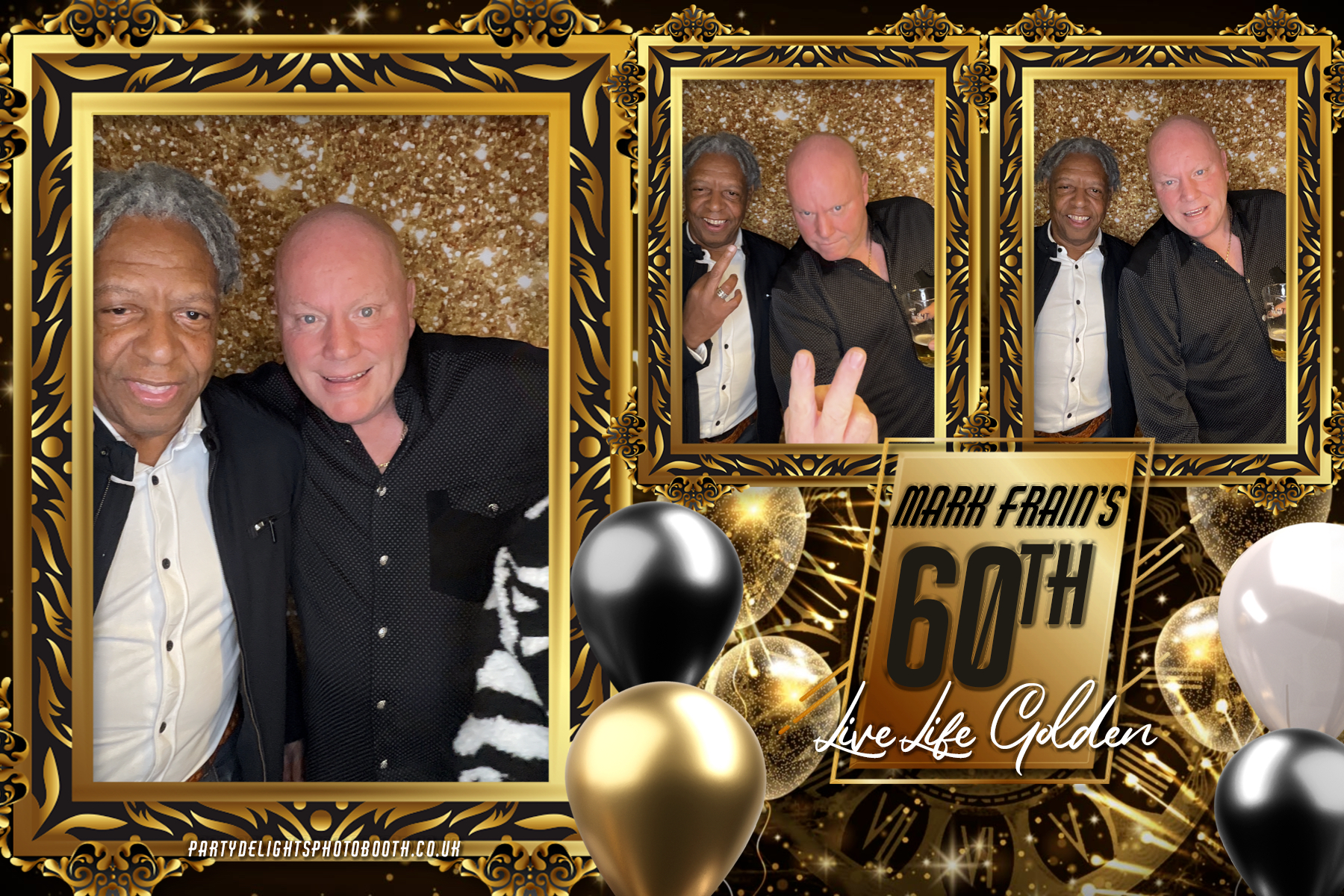 60th birthday party | View more photos from the event at gallery.partydelightsphotobooth.co.uk/u/PartyDelightsPhotoBooth/60th-birthday-party