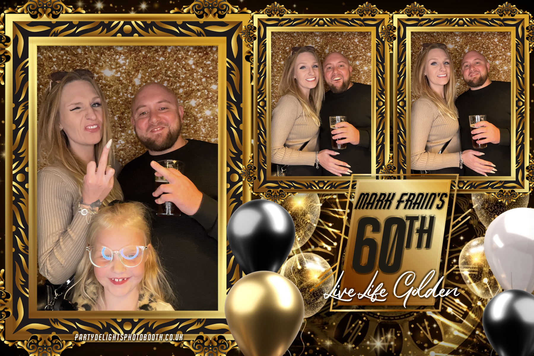 60th birthday party | View more photos from the event at gallery.partydelightsphotobooth.co.uk/u/PartyDelightsPhotoBooth/60th-birthday-party