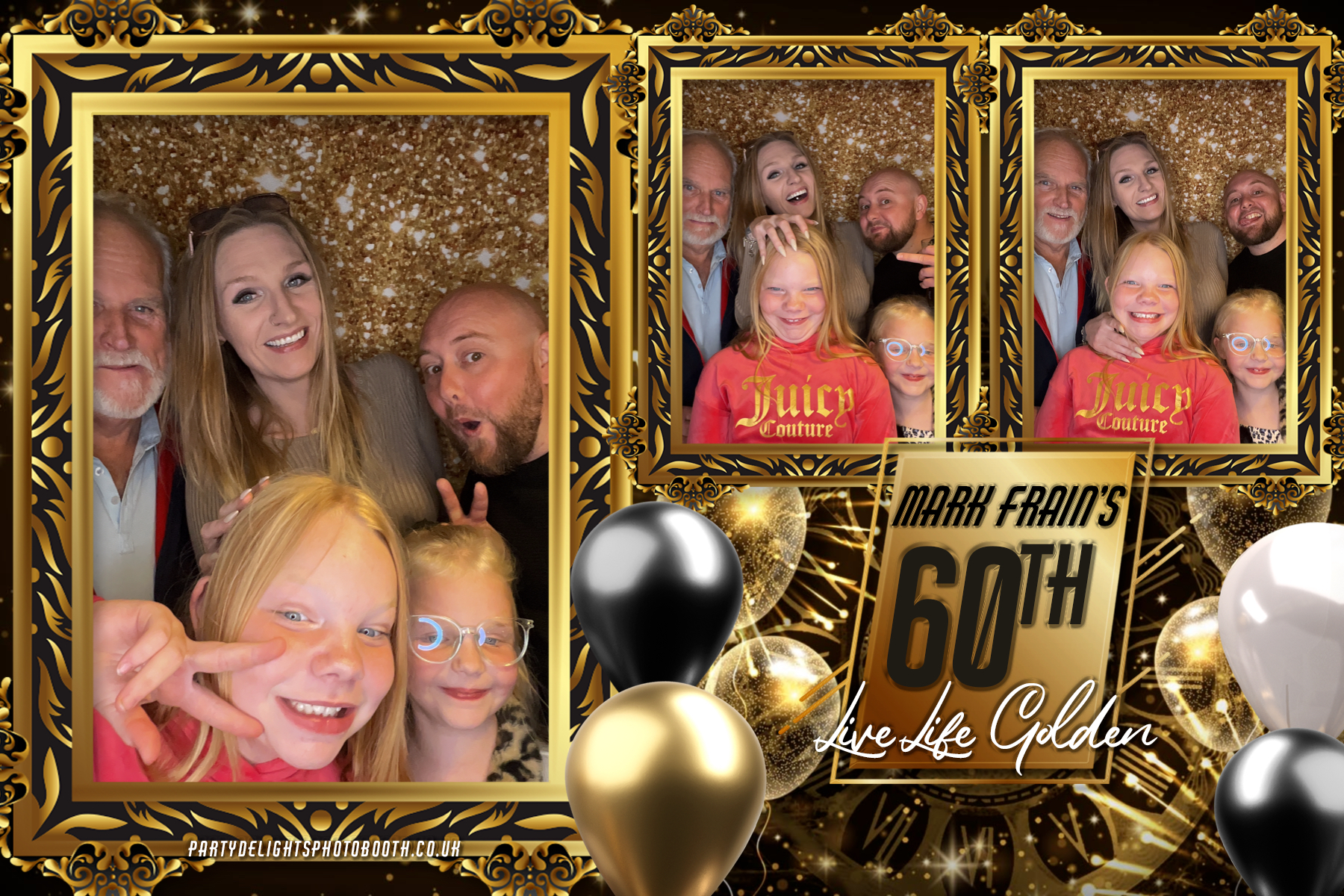 60th birthday party | View more photos from the event at gallery.partydelightsphotobooth.co.uk/u/PartyDelightsPhotoBooth/60th-birthday-party