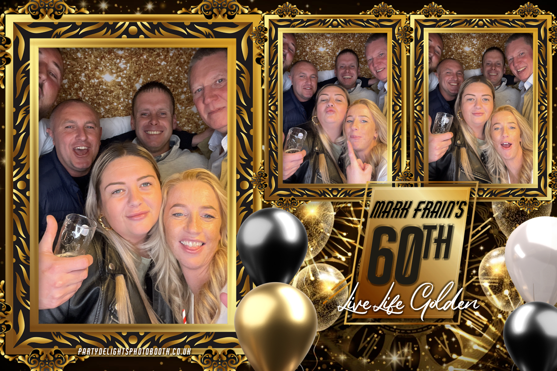 60th birthday party | View more photos from the event at gallery.partydelightsphotobooth.co.uk/u/PartyDelightsPhotoBooth/60th-birthday-party