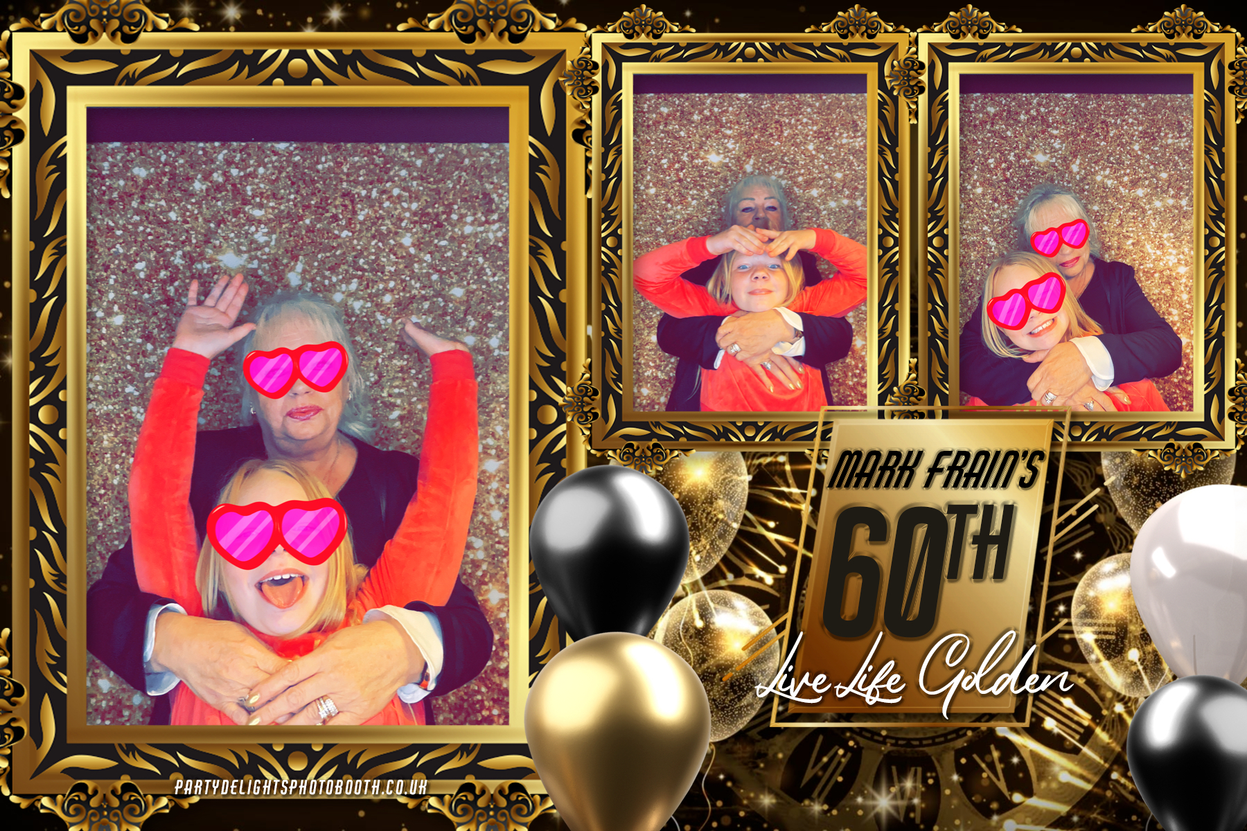 60th birthday party | View more photos from the event at gallery.partydelightsphotobooth.co.uk/u/PartyDelightsPhotoBooth/60th-birthday-party