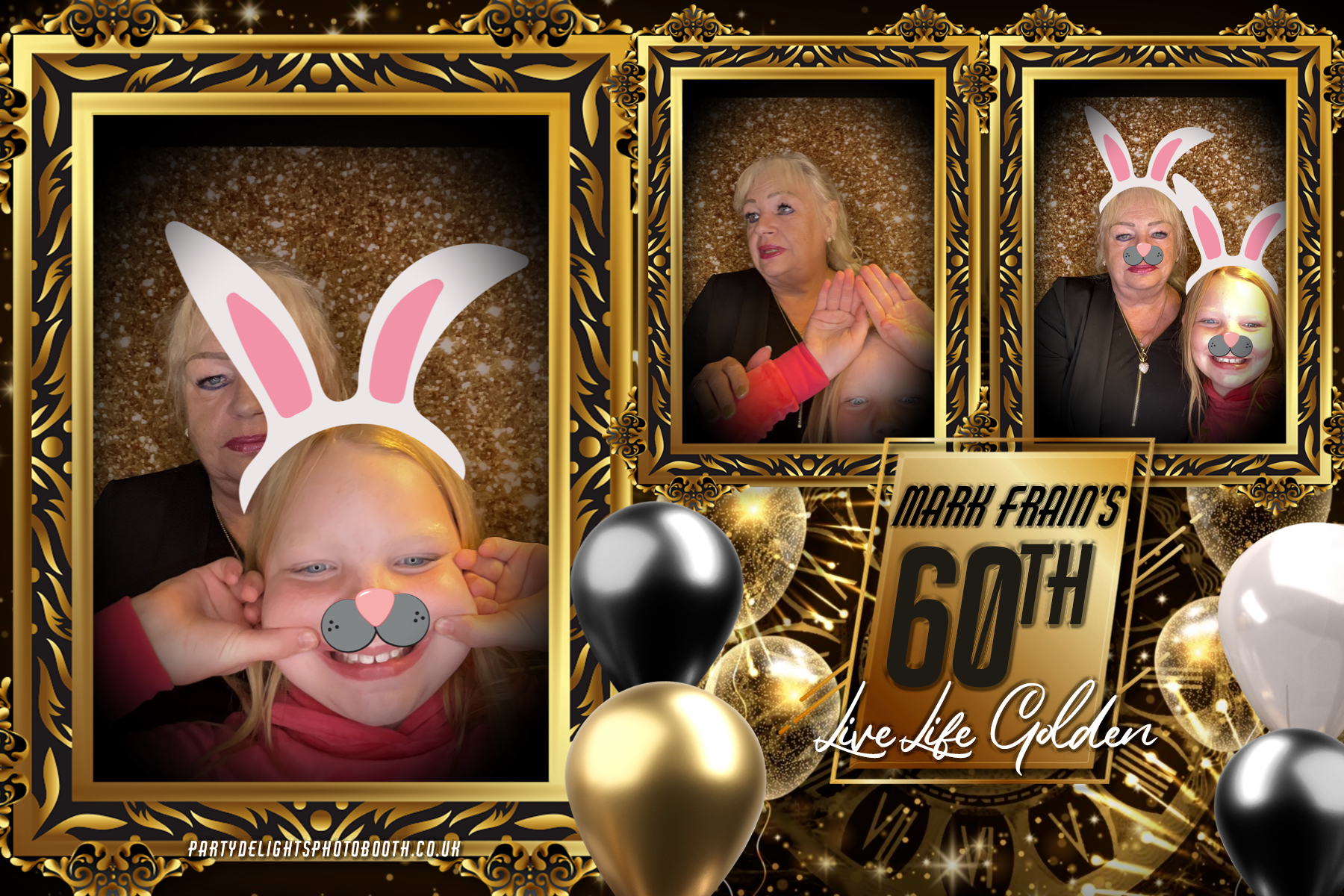 60th birthday party | View more photos from the event at gallery.partydelightsphotobooth.co.uk/u/PartyDelightsPhotoBooth/60th-birthday-party