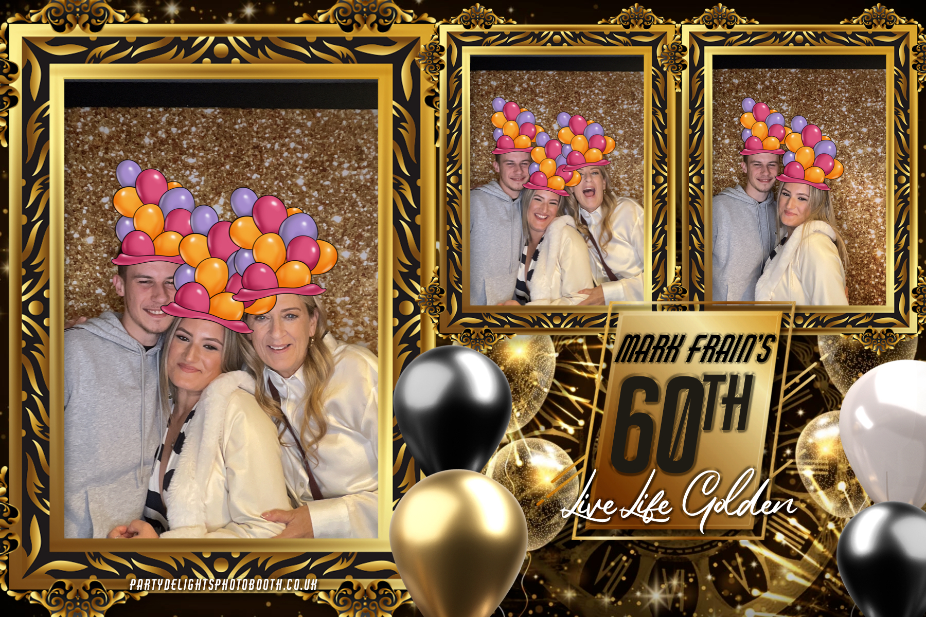 60th birthday party | View more photos from the event at gallery.partydelightsphotobooth.co.uk/u/PartyDelightsPhotoBooth/60th-birthday-party