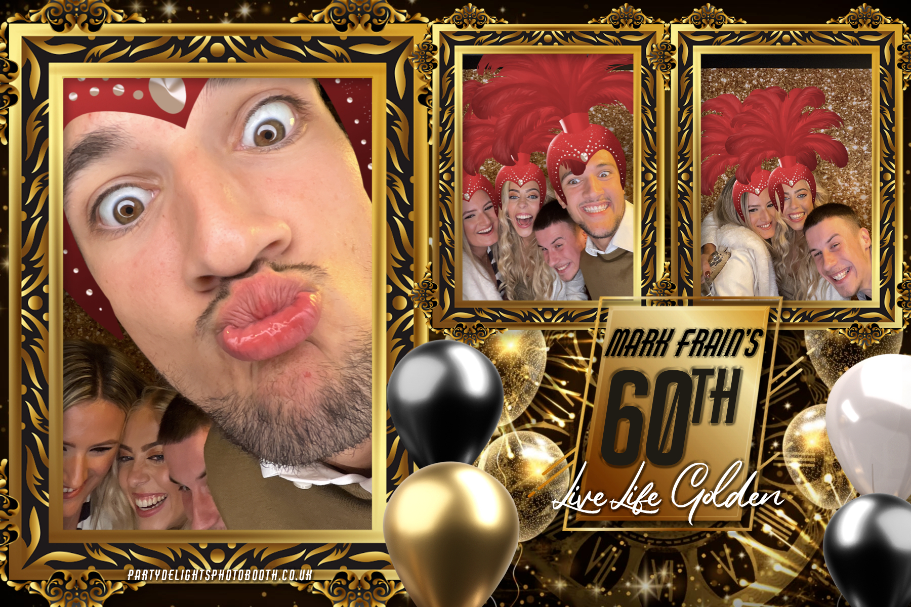 60th birthday party | View more photos from the event at gallery.partydelightsphotobooth.co.uk/u/PartyDelightsPhotoBooth/60th-birthday-party