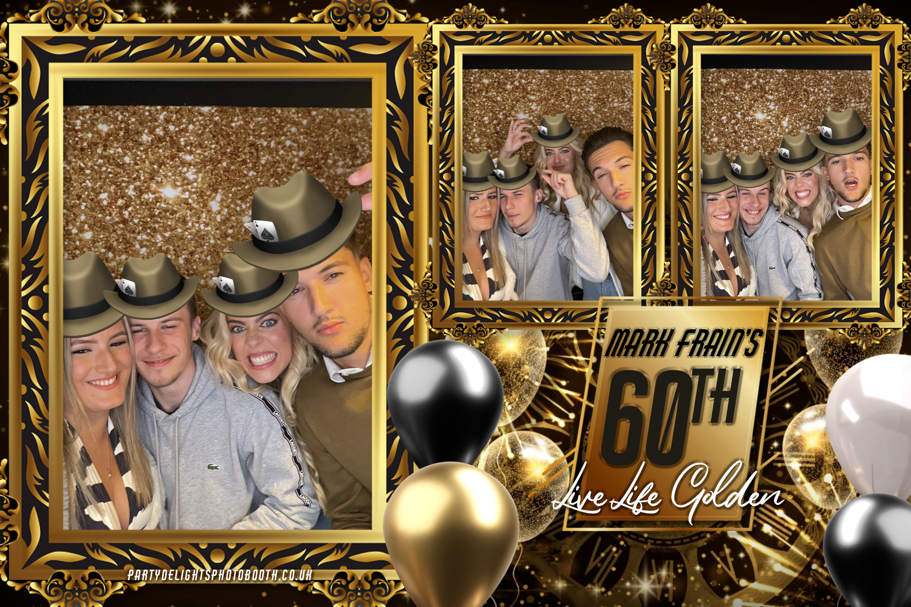60th birthday party | View more photos from the event at gallery.partydelightsphotobooth.co.uk/u/PartyDelightsPhotoBooth/60th-birthday-party