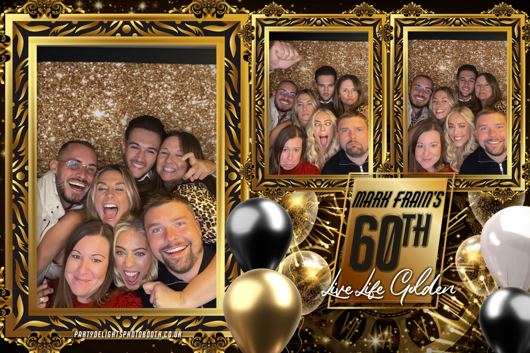 60th birthday party | View more photos from the event at gallery.partydelightsphotobooth.co.uk/u/PartyDelightsPhotoBooth/60th-birthday-party